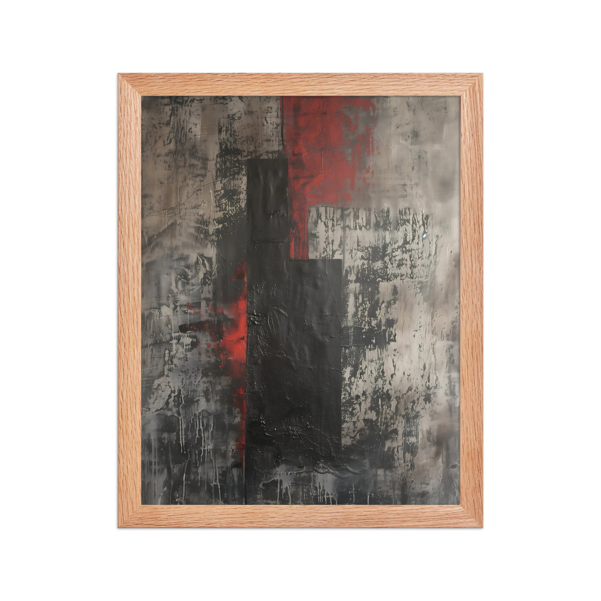Japandi colour pop canvas