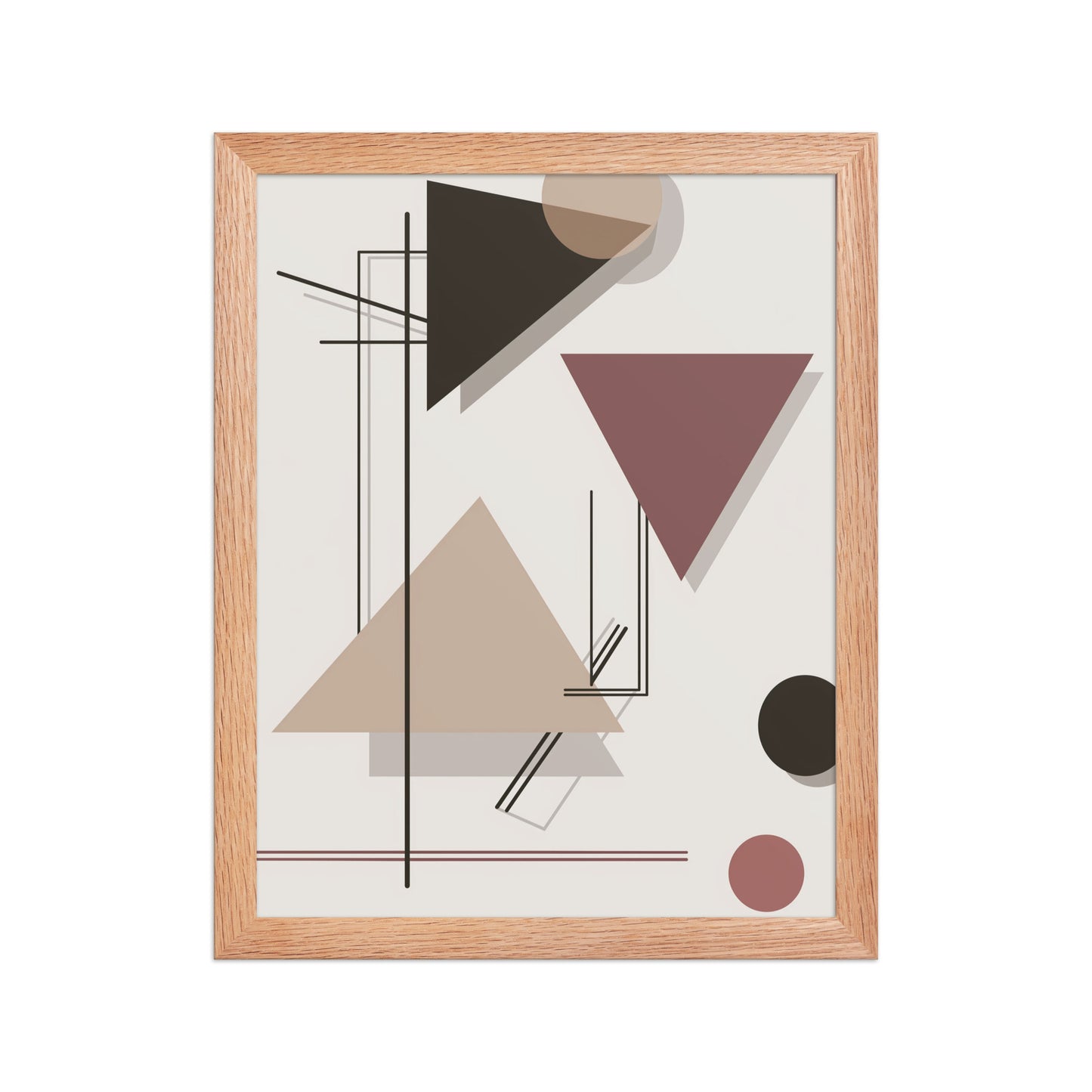 Shape and shadow canvas