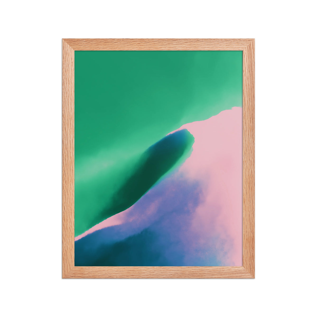 calming hues canvas