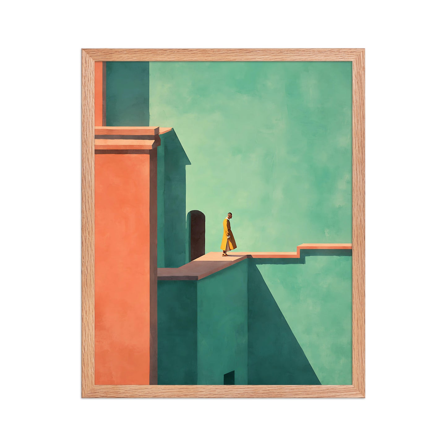 Abstract architecture canvas