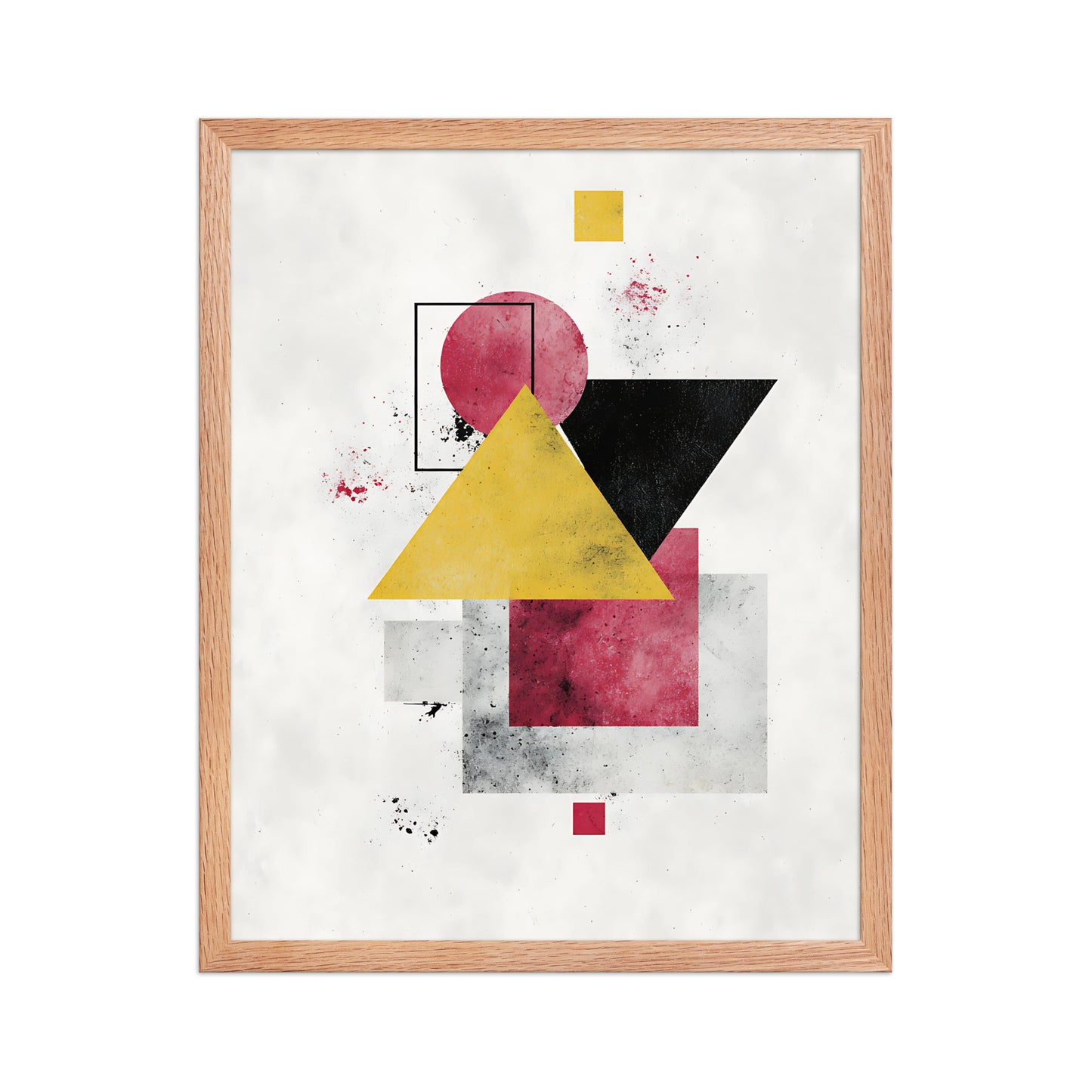 Colourful abstract canvas
