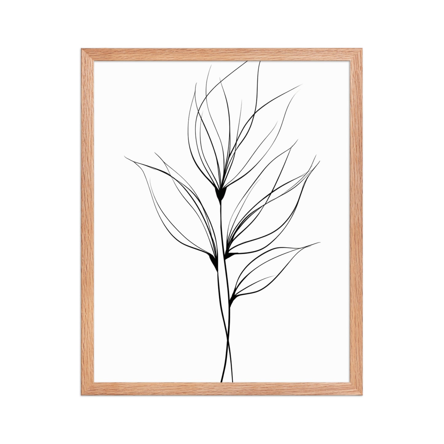 Line Art Leaf
