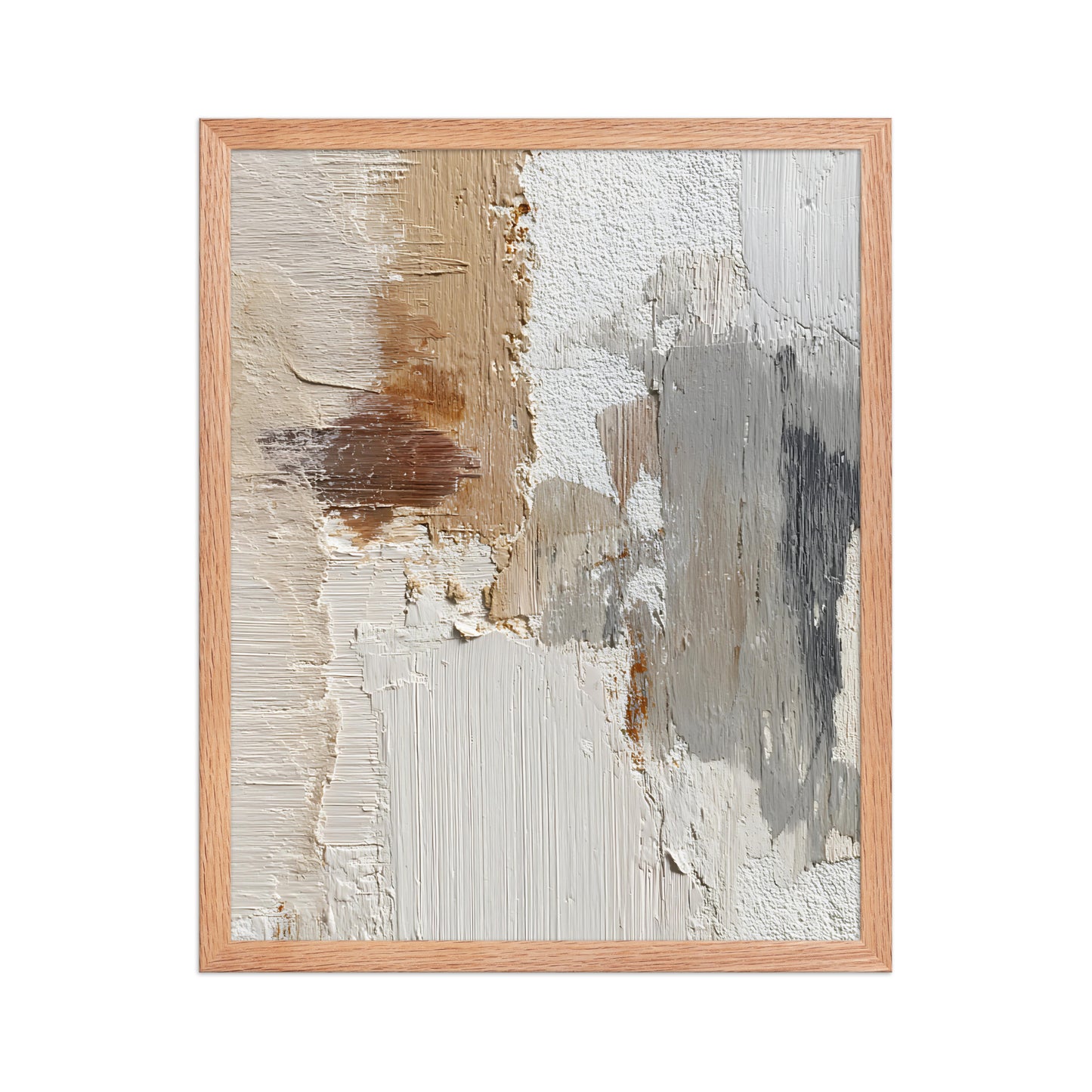 Textured abstract canvas