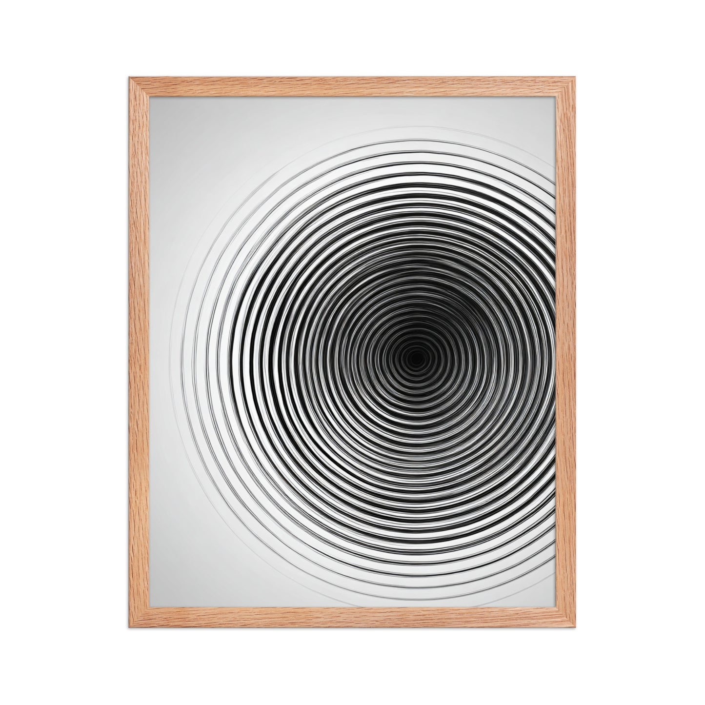 Concentric zen canvas