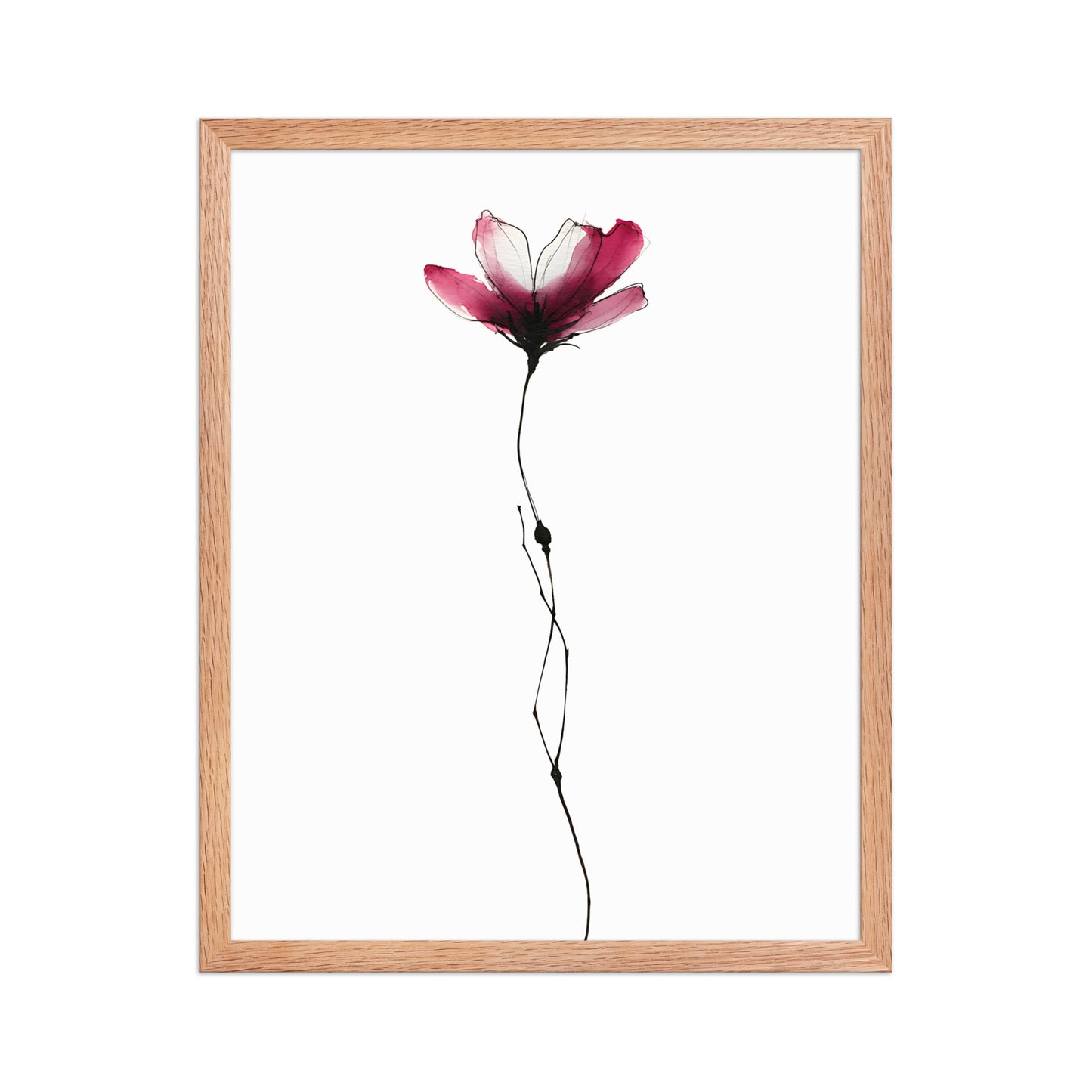 Pink petals canvas