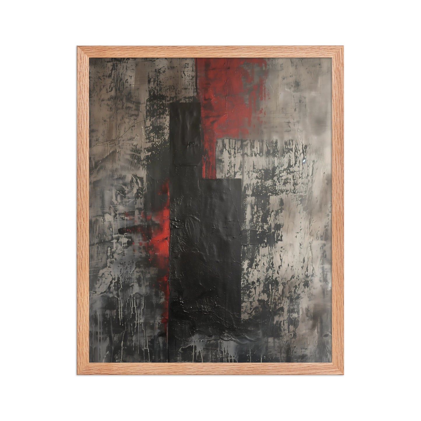 Japandi colour pop canvas