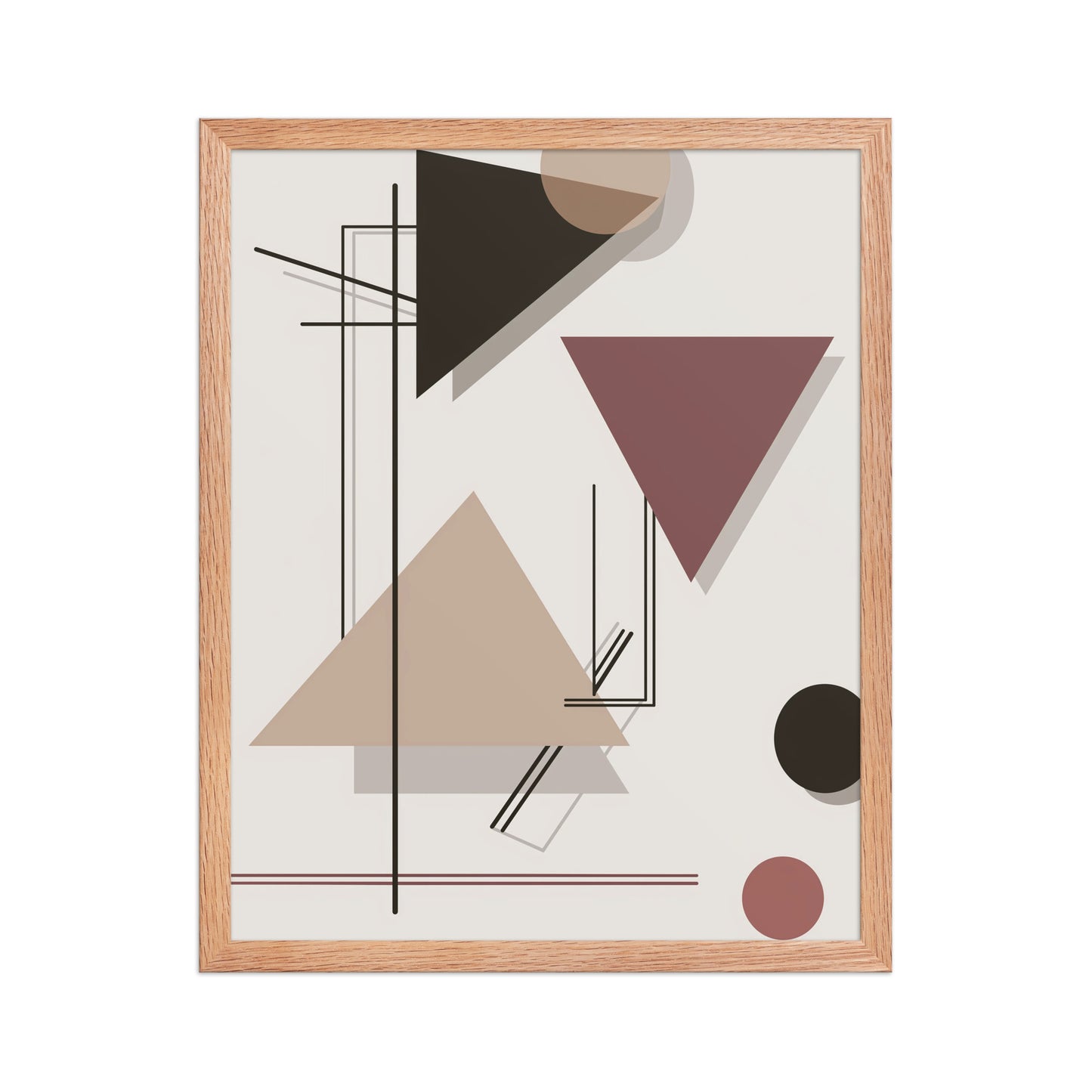 Shape and shadow canvas