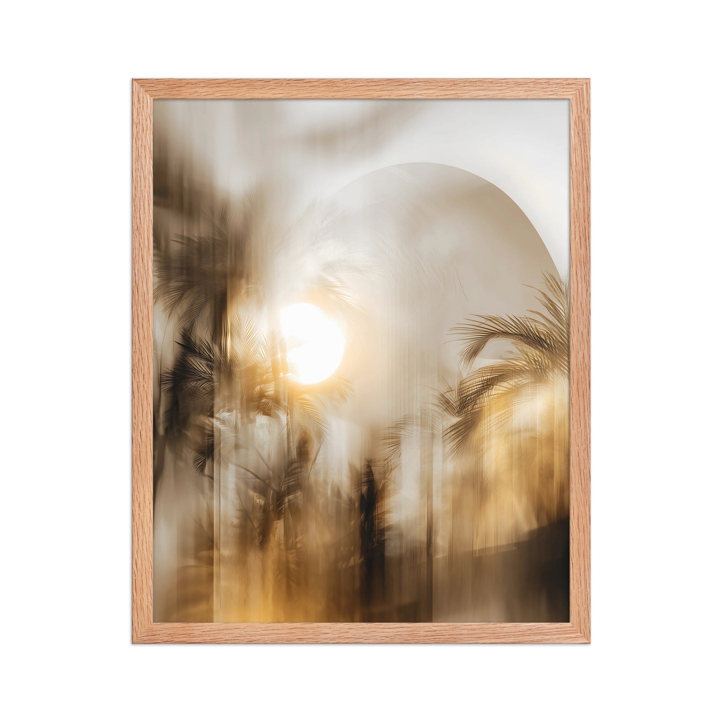 Tropical Glow Canvas Wall Art