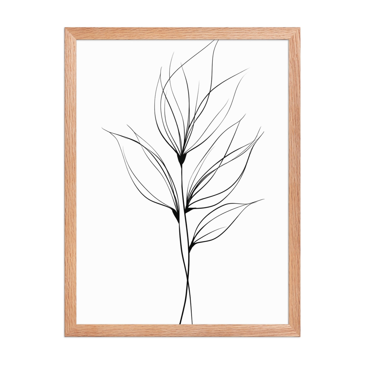 Line Art Leaf
