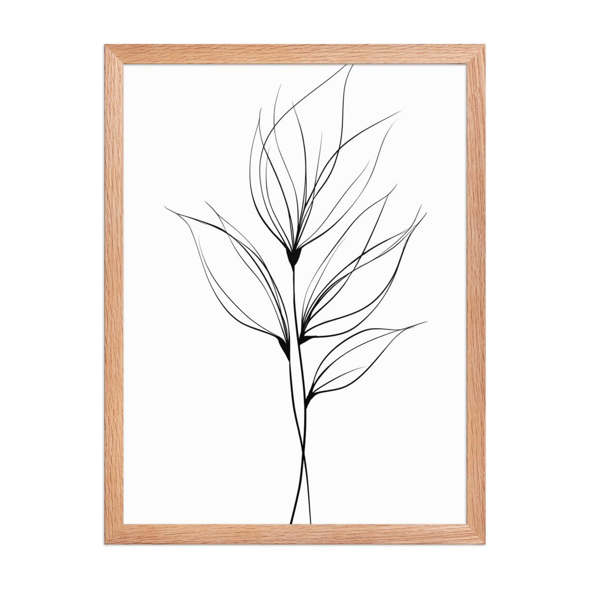 Line Art Leaf