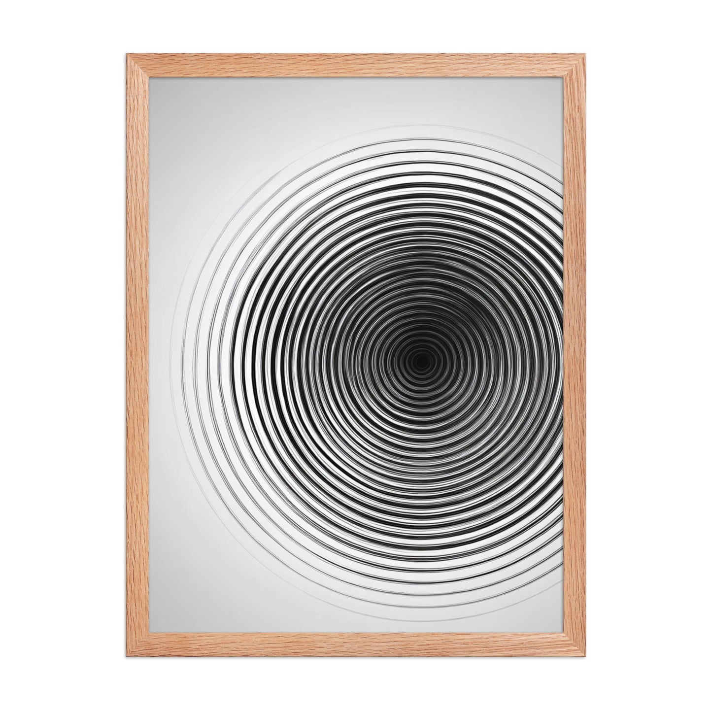 Concentric zen canvas