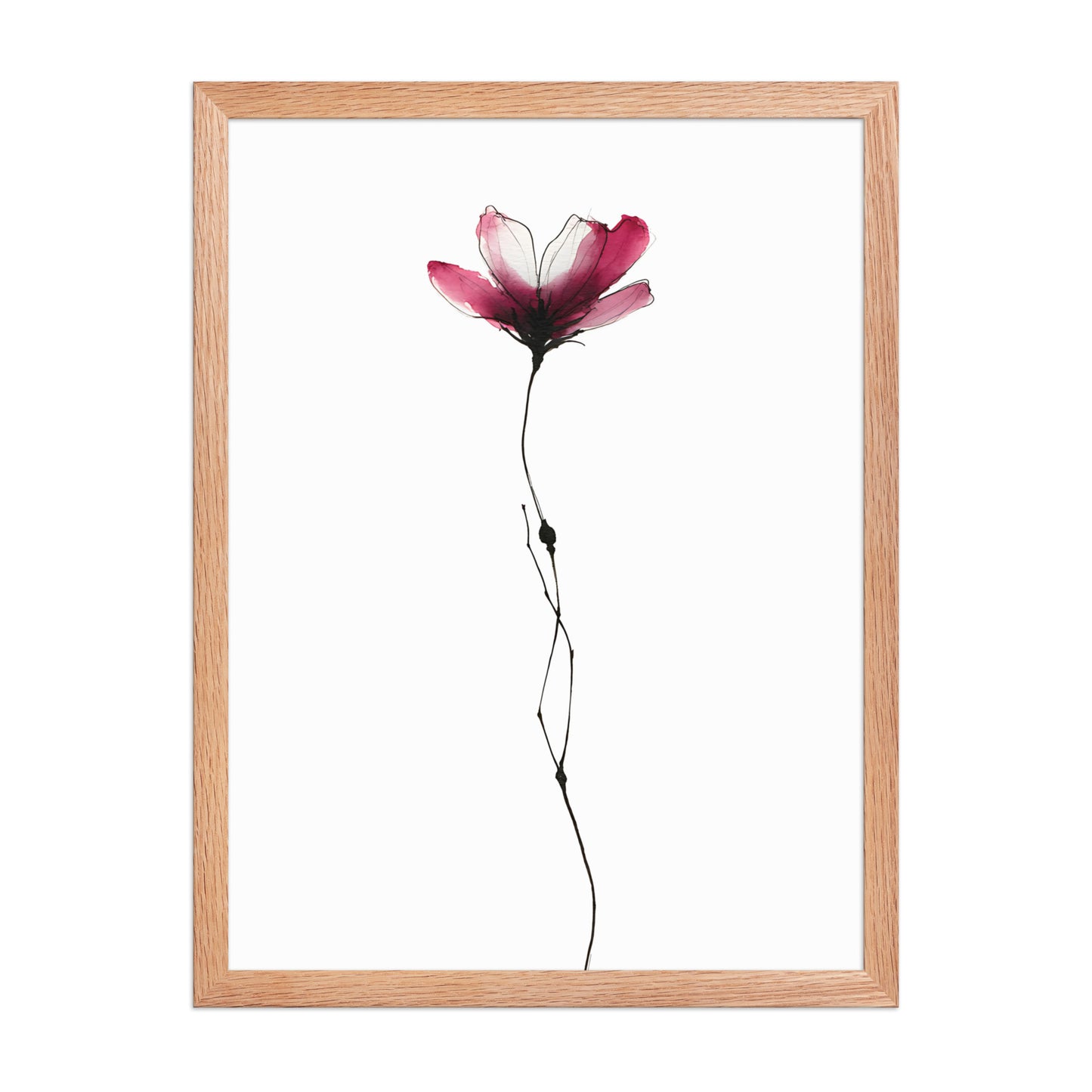 Pink petals canvas