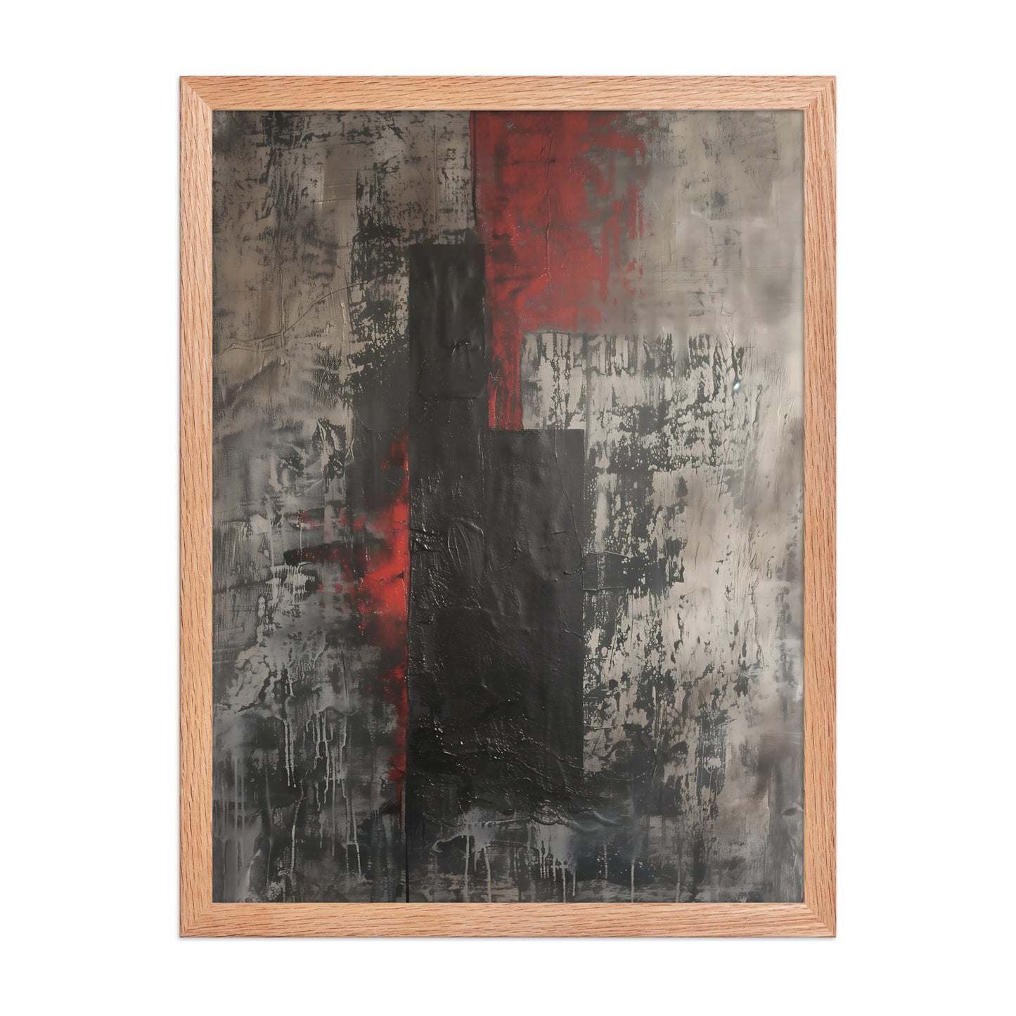 Japandi colour pop canvas