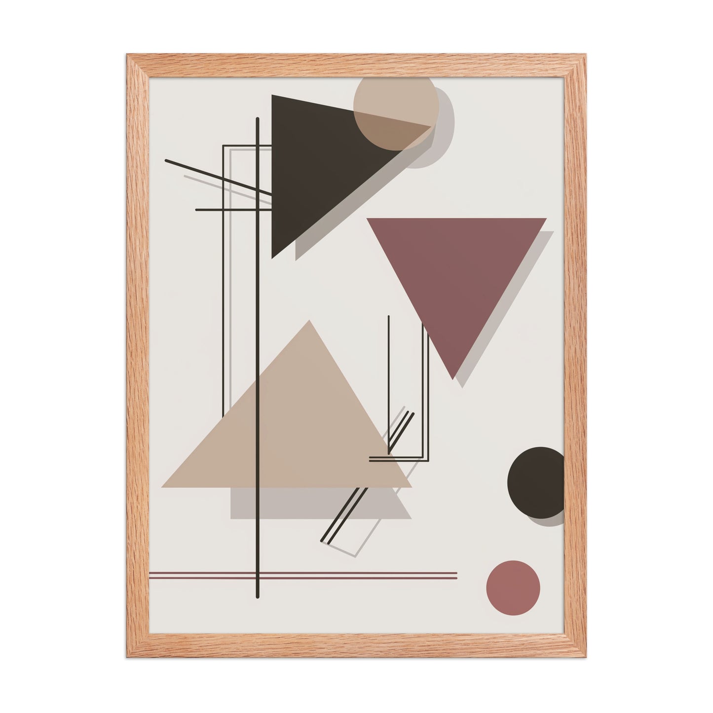Shape and shadow canvas