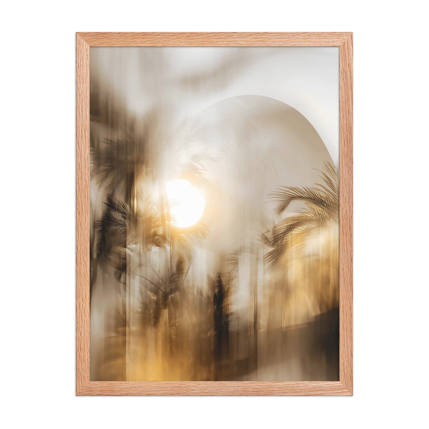 Tropical Glow Canvas Wall Art
