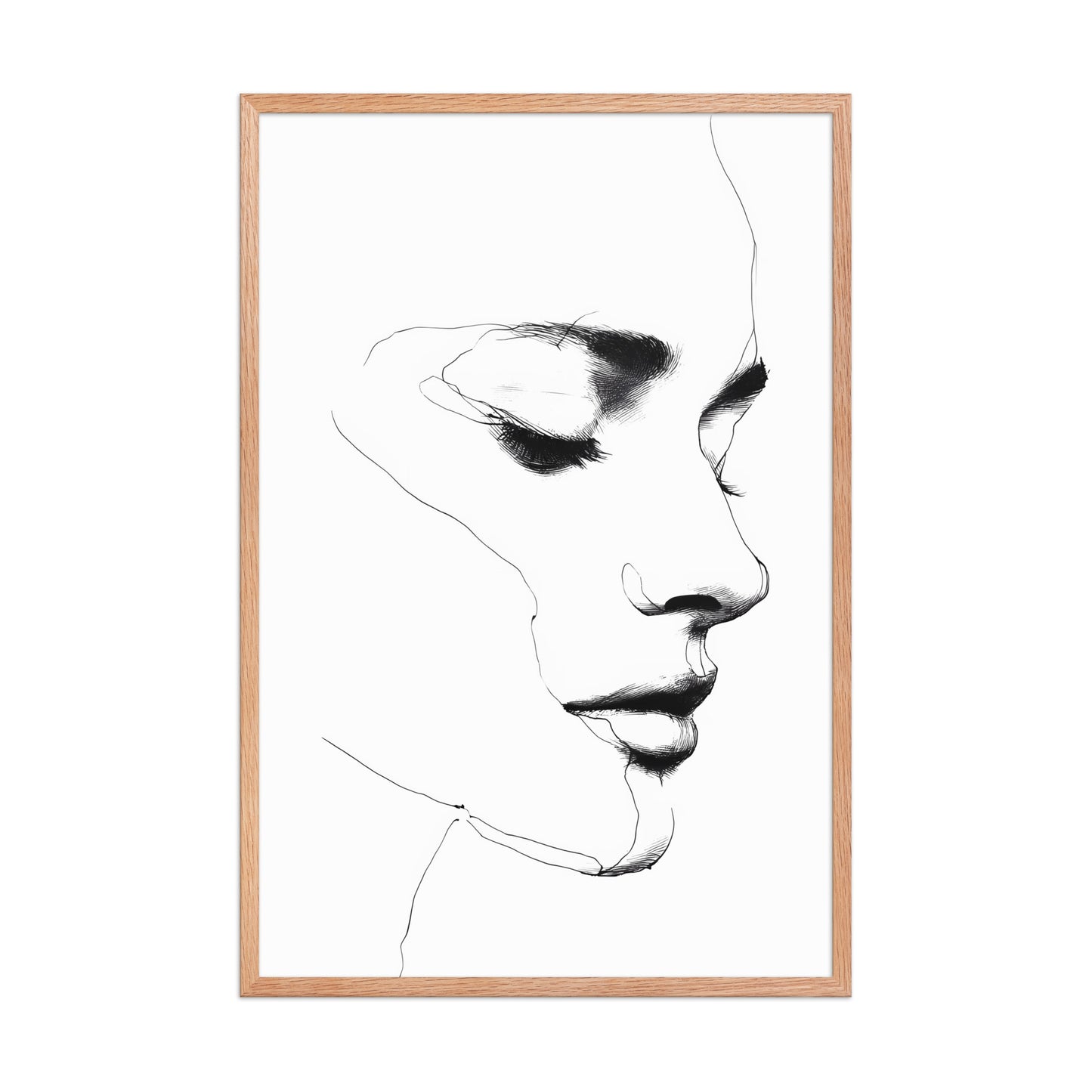 Soft lines canvas