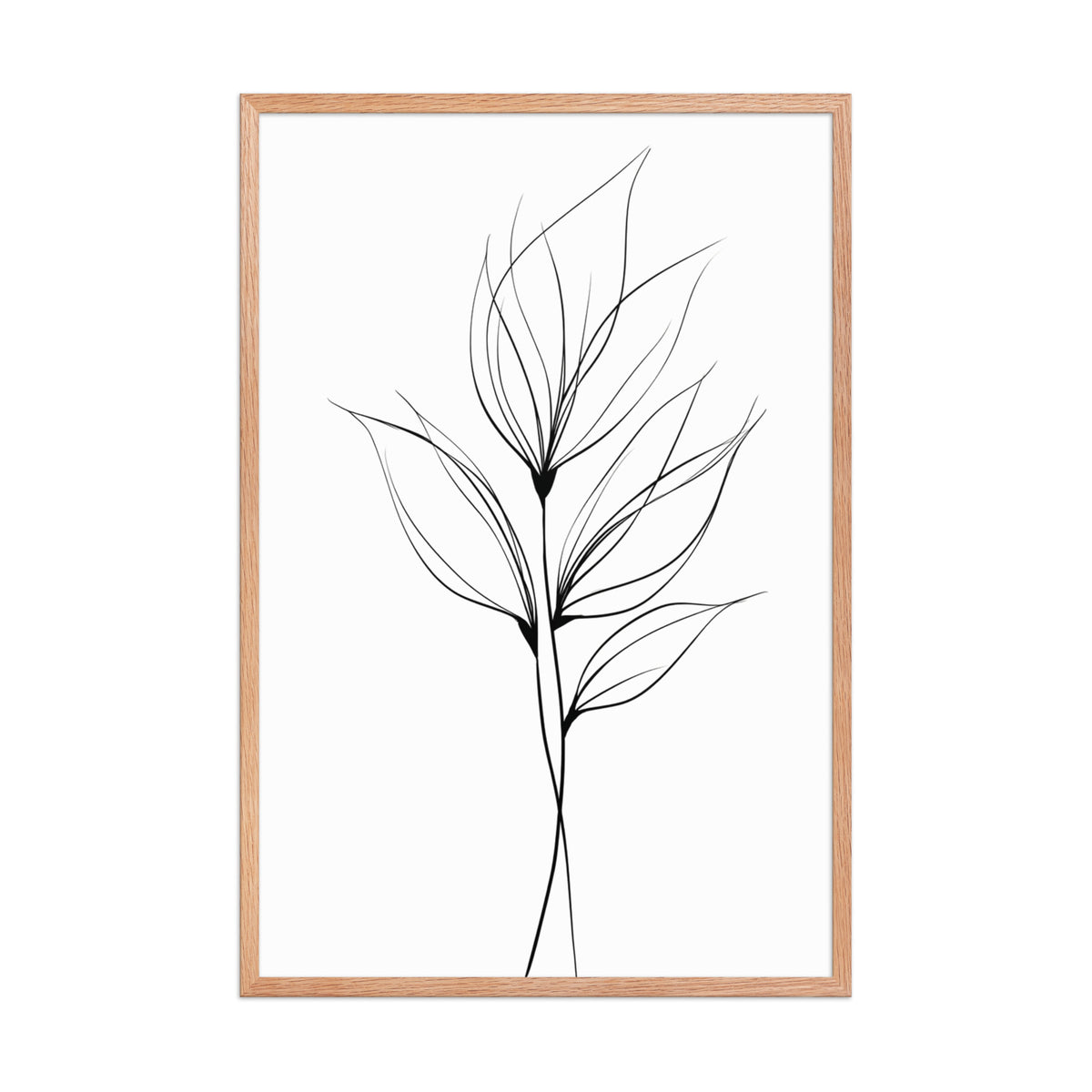 Line Art Leaf