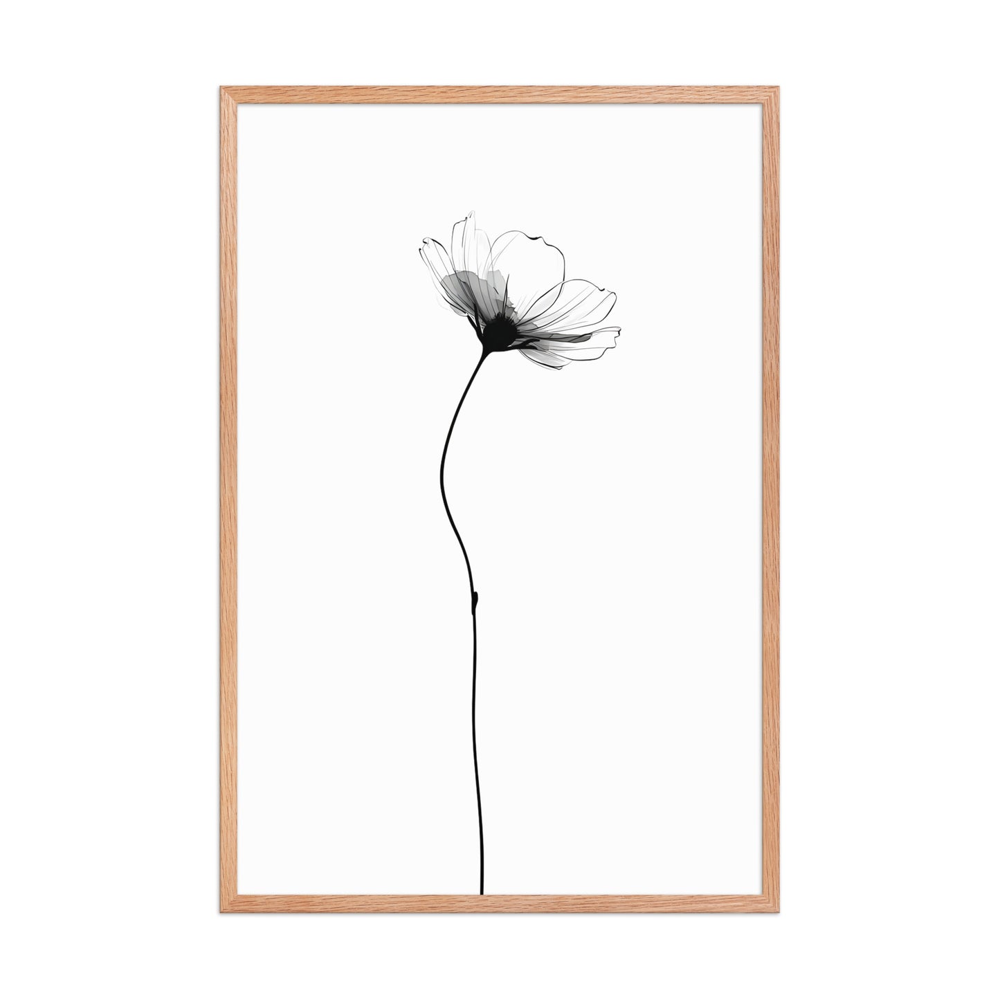 Soft flower canvas