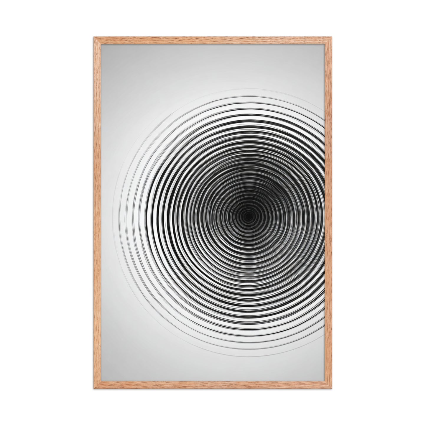 Concentric zen canvas