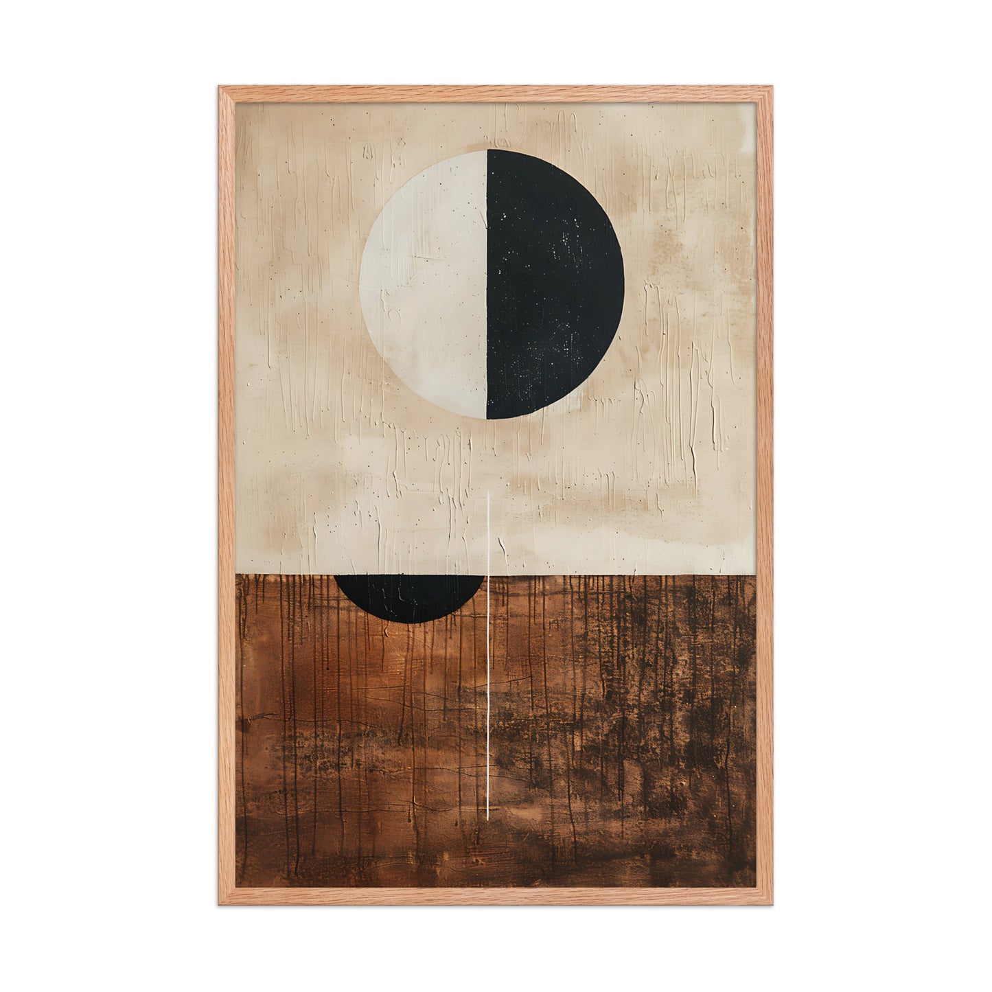 Natural tones canvas