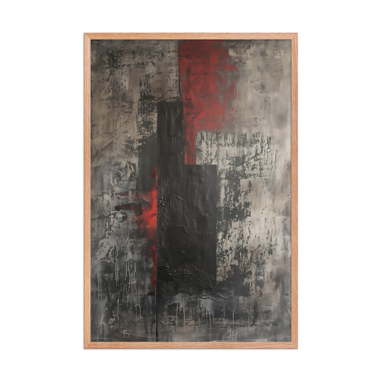 Japandi colour pop canvas