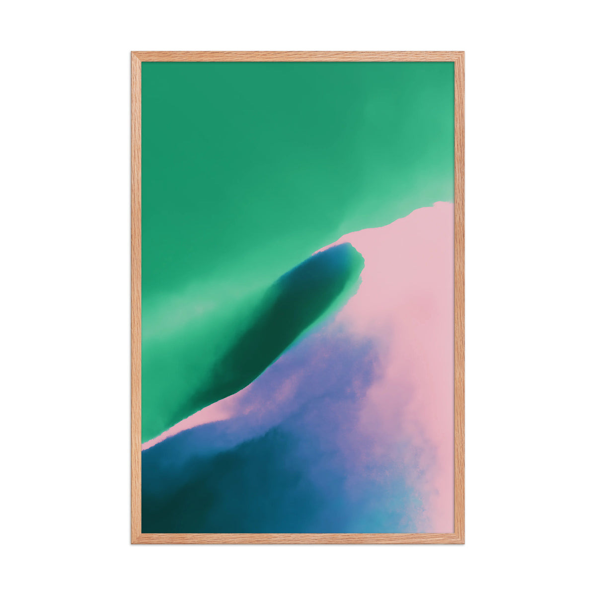 calming hues canvas