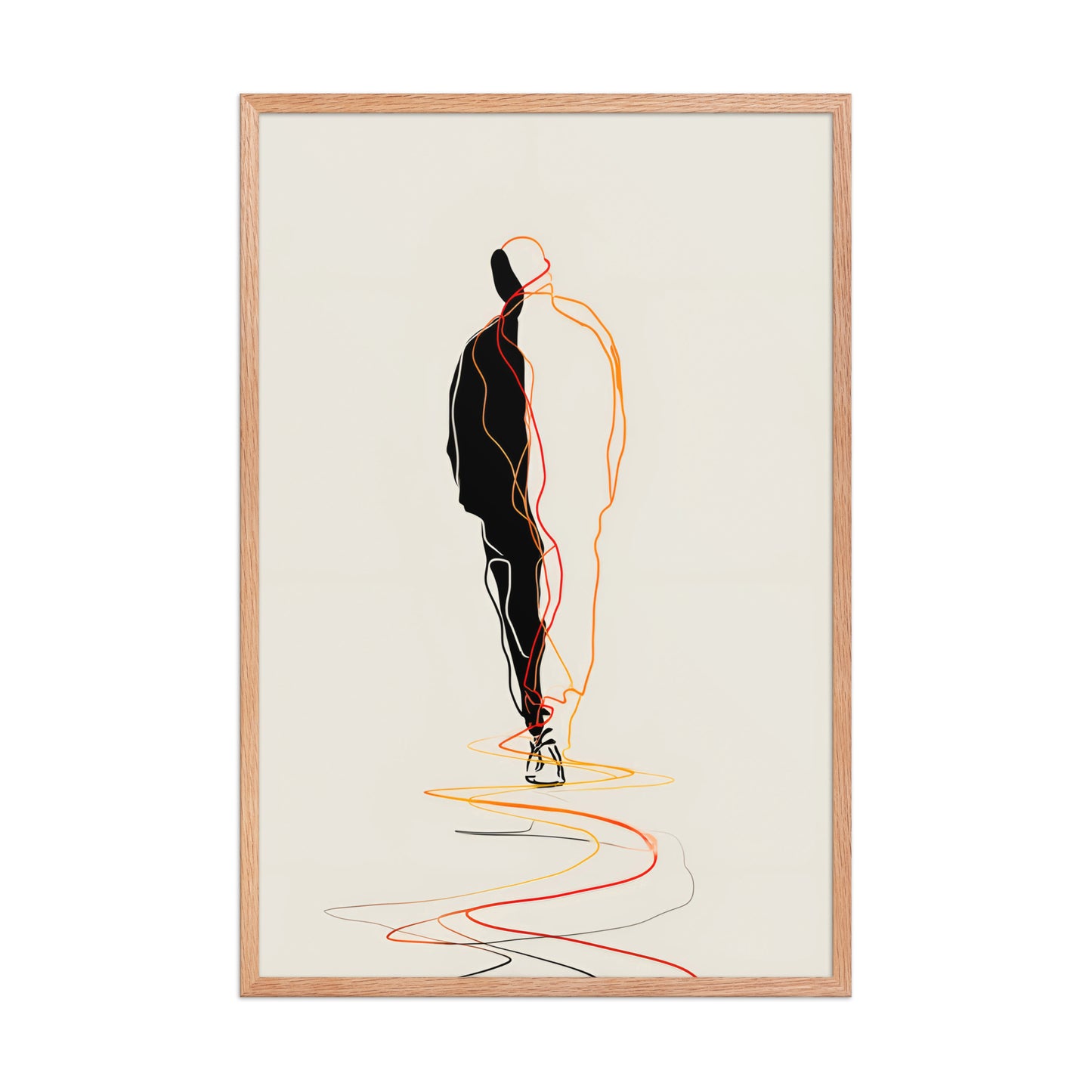 Colour Walk Canvas Wall Art