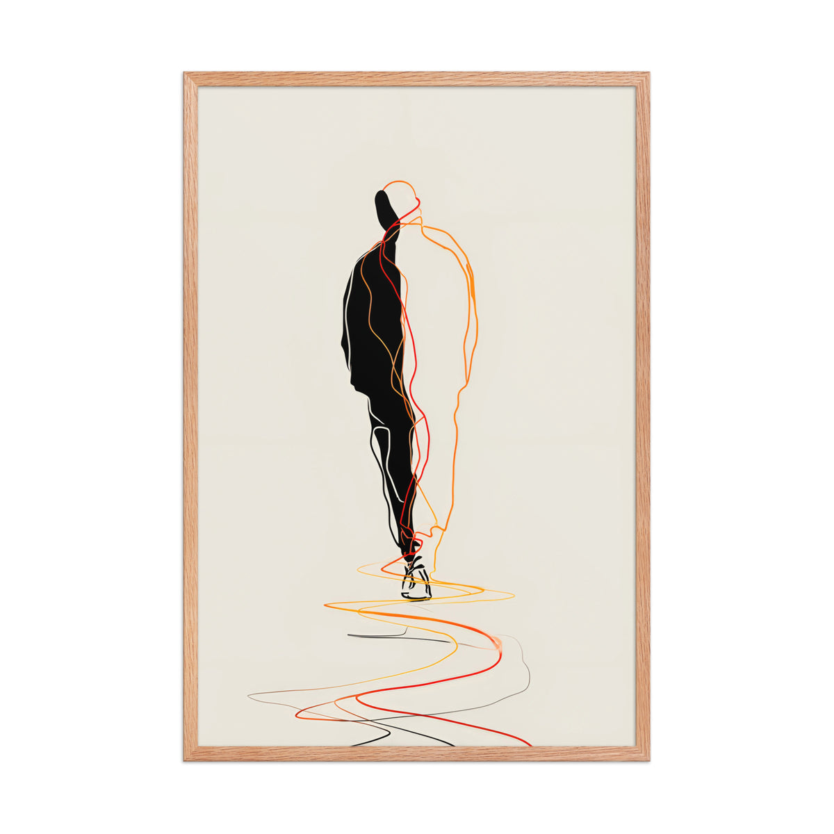 Colour Walk Canvas Wall Art