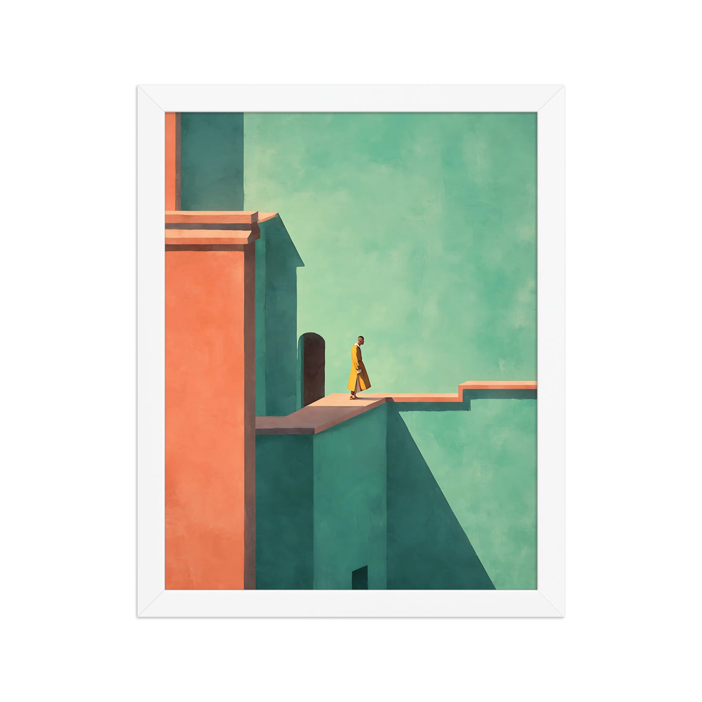 Abstract architecture canvas