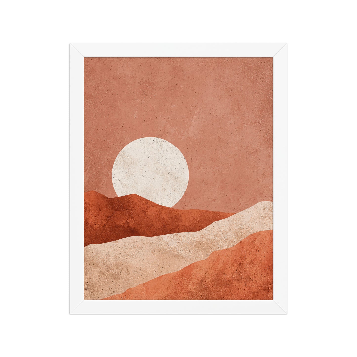 Minimal sun canvas