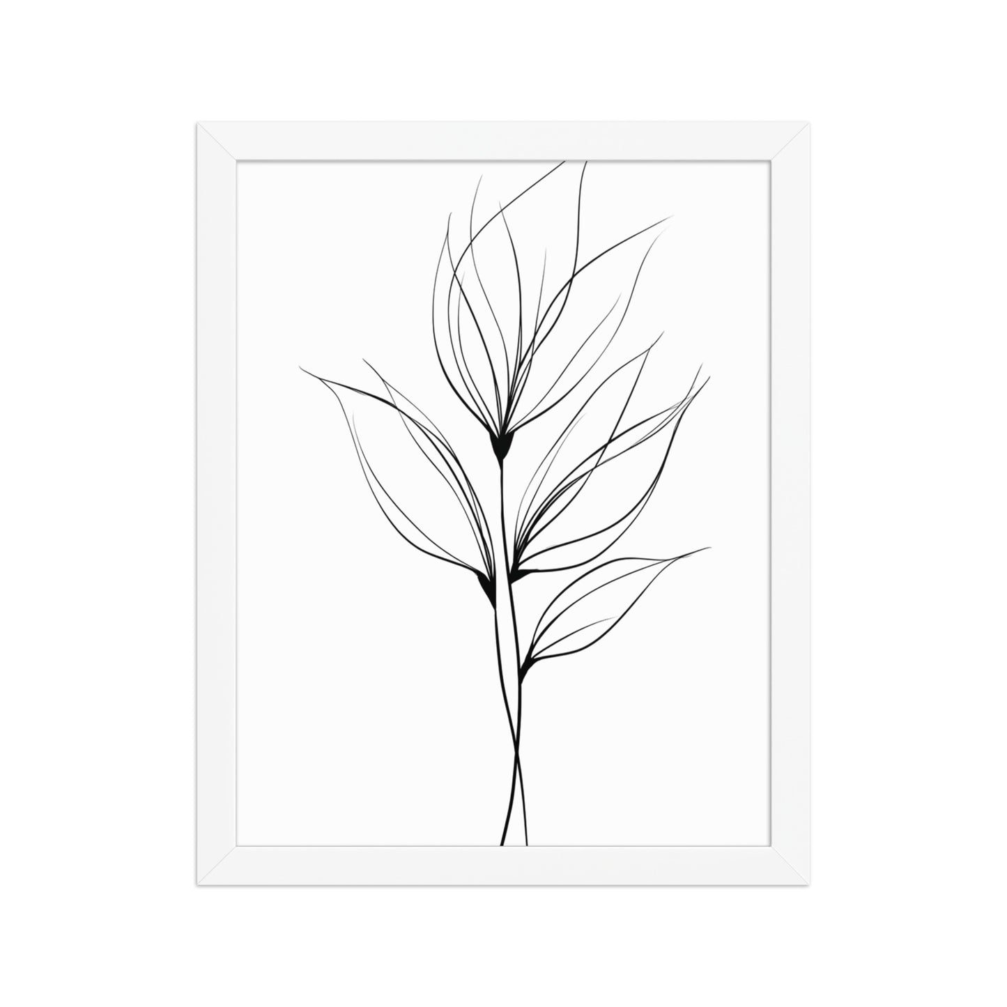 Line Art Leaf