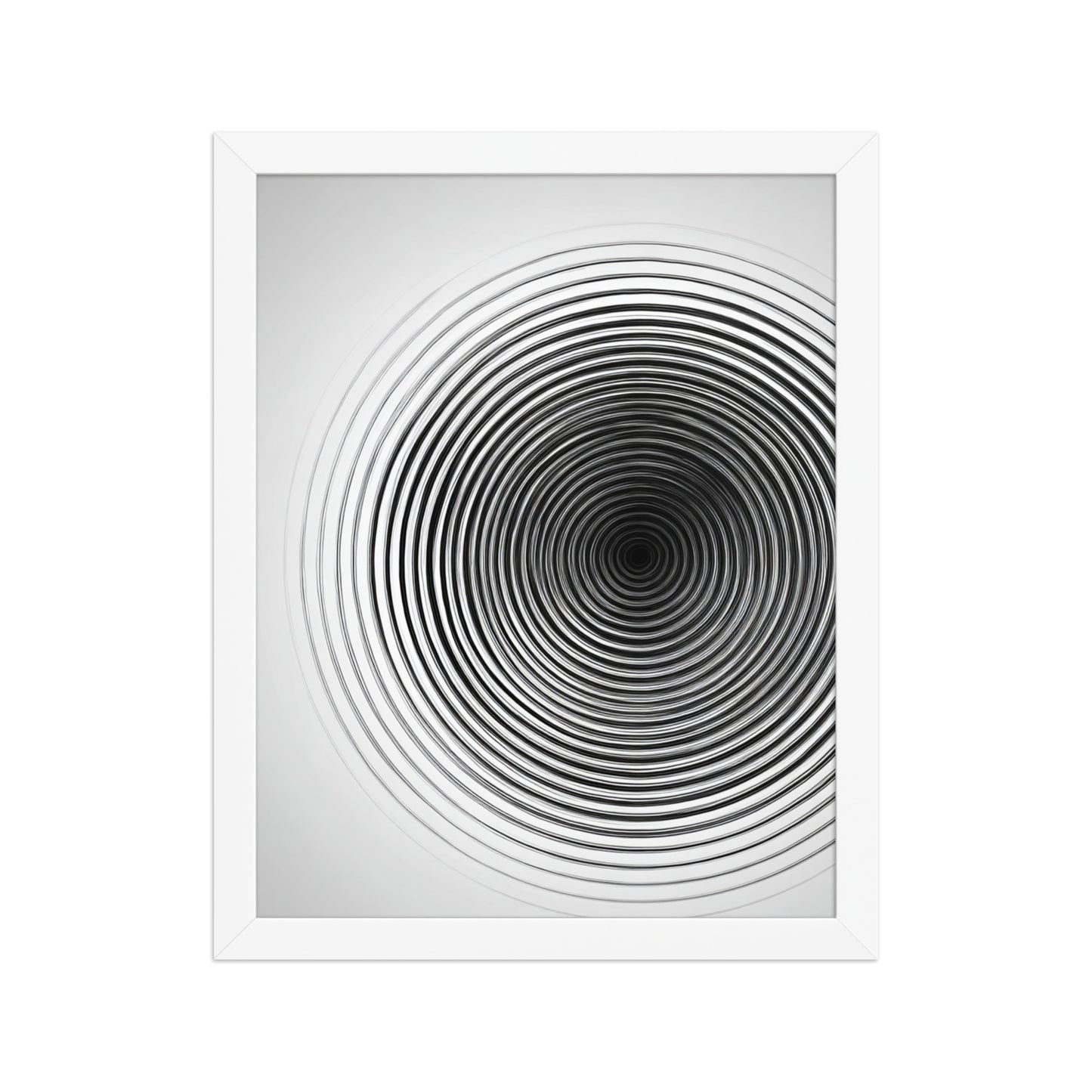 Concentric zen canvas