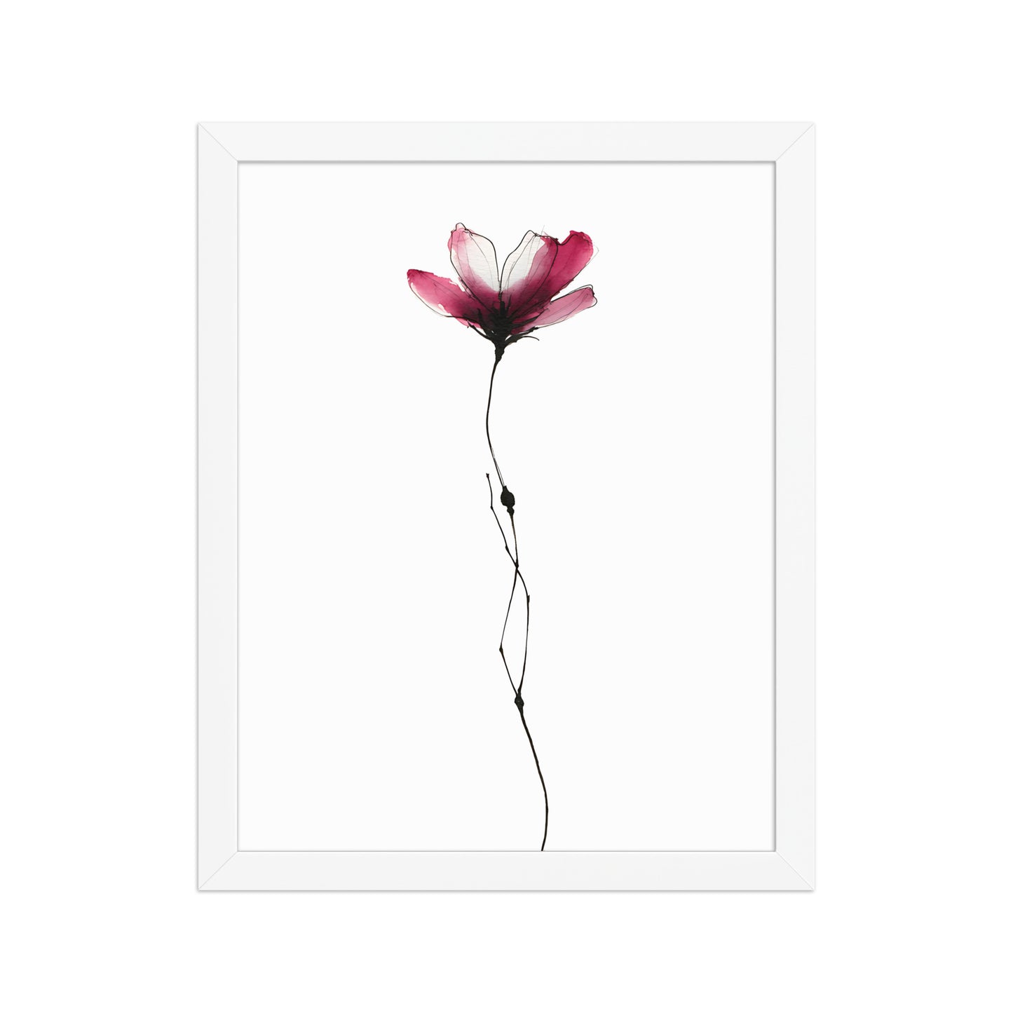 Pink petals canvas
