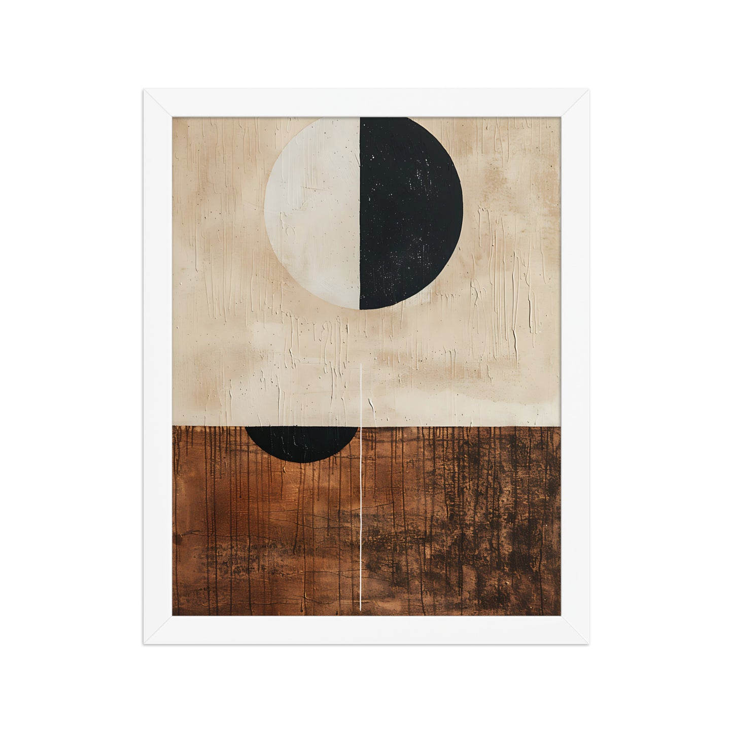 Natural tones canvas