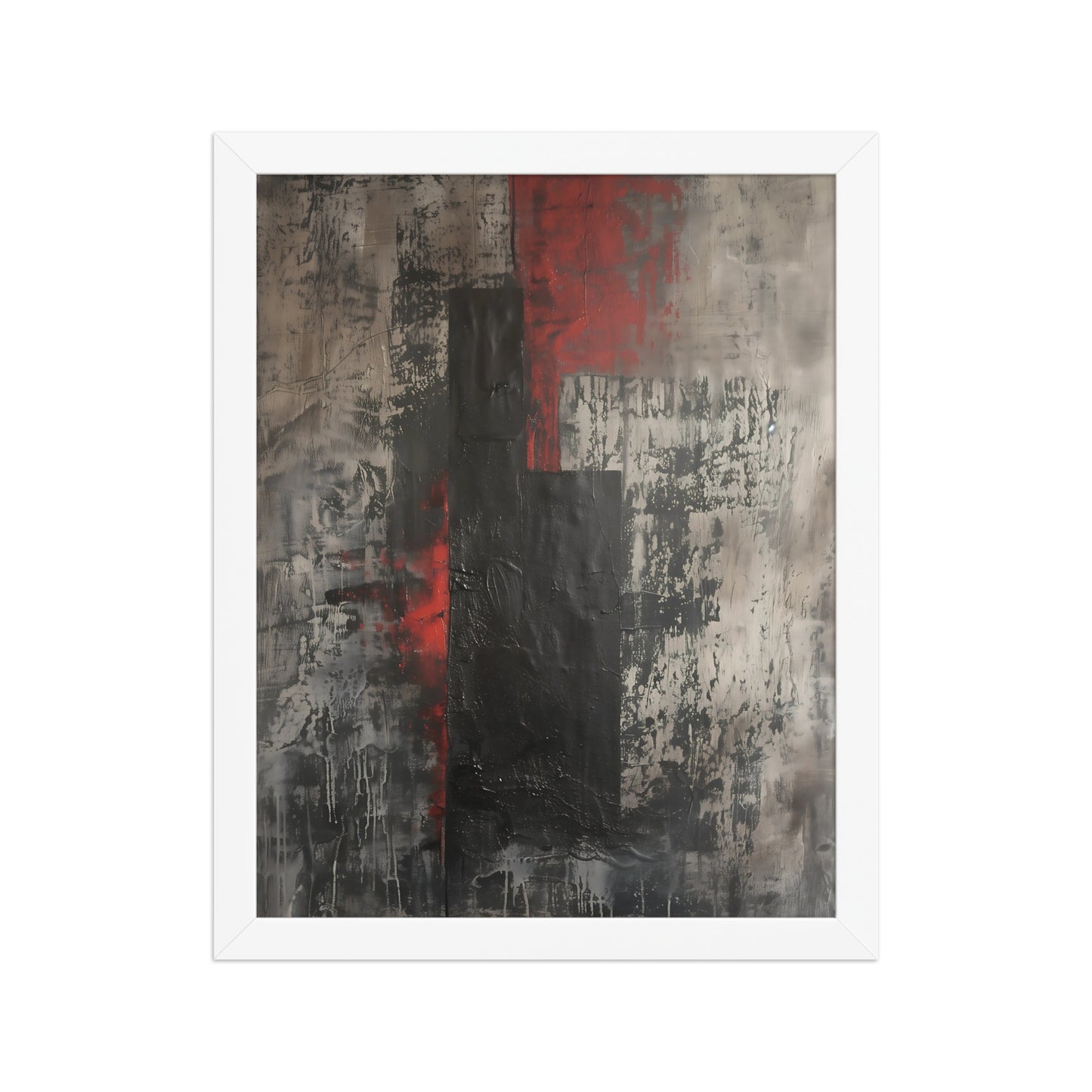 Japandi colour pop canvas