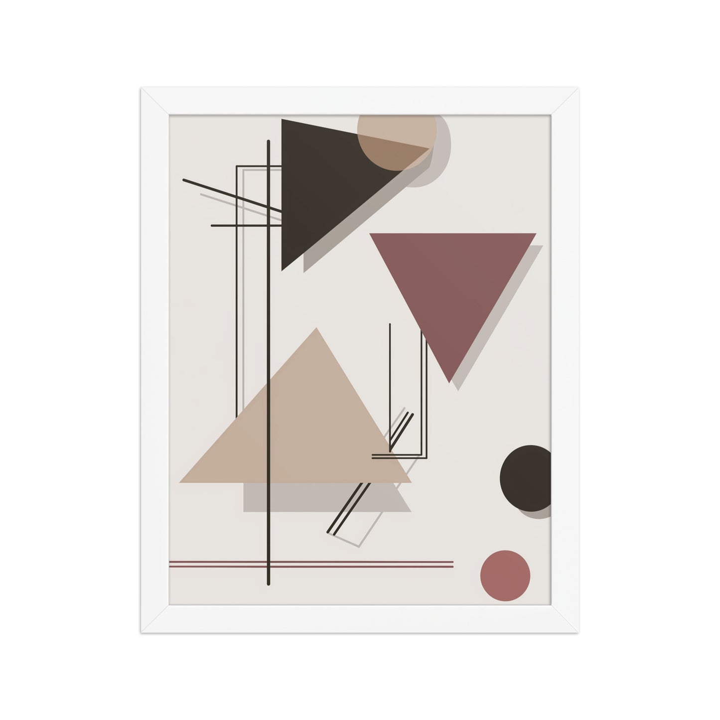 Shape and shadow canvas