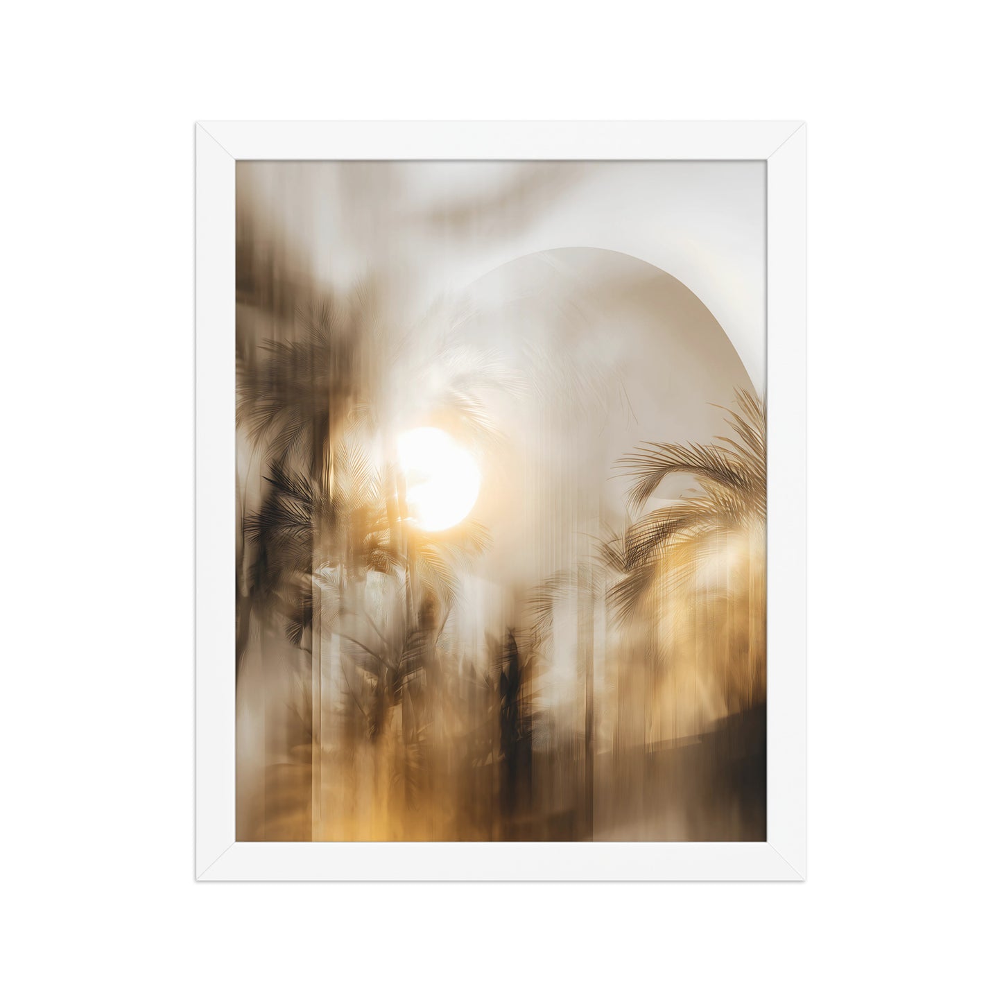 Tropical Glow Canvas Wall Art