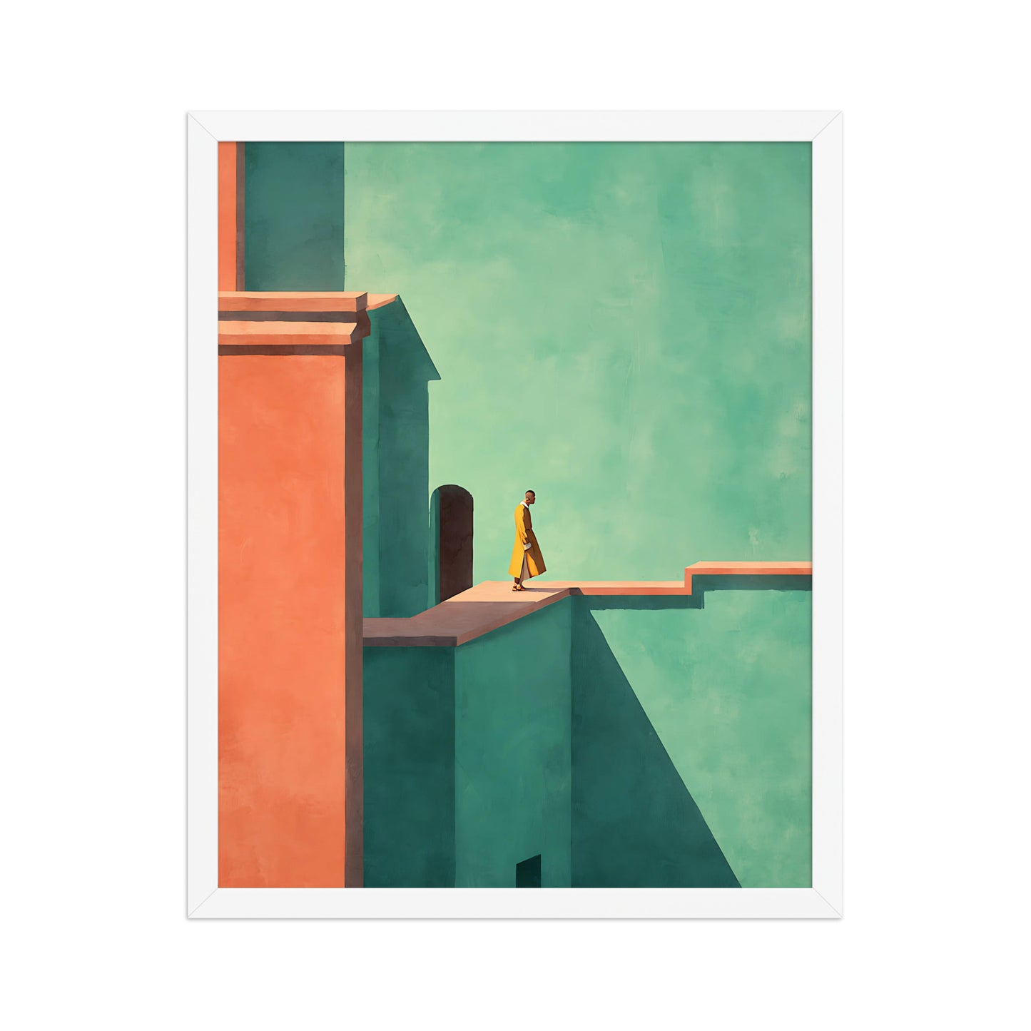 Abstract architecture canvas