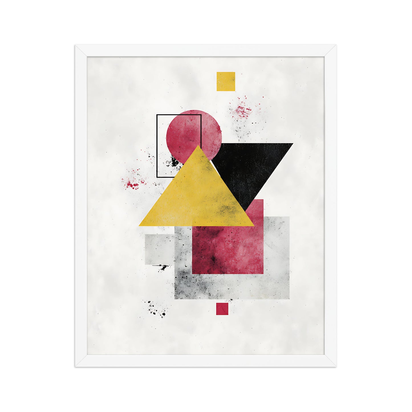 Colourful abstract canvas