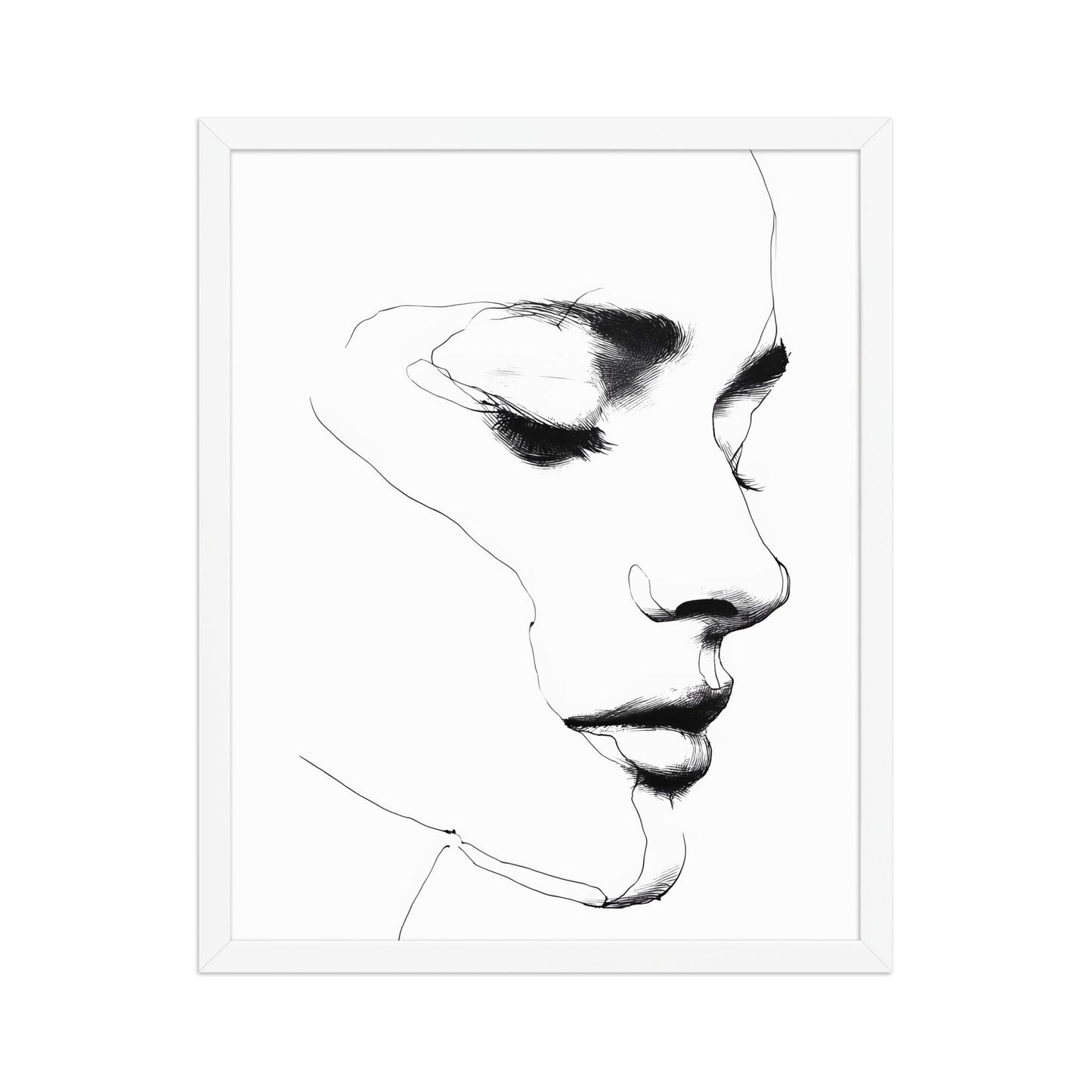 Soft lines canvas