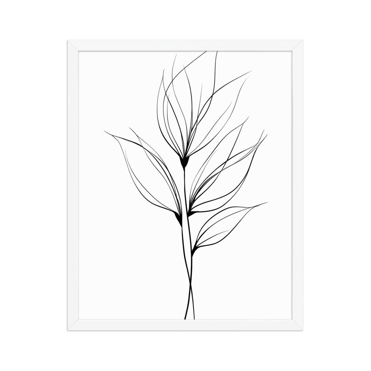 Line Art Leaf
