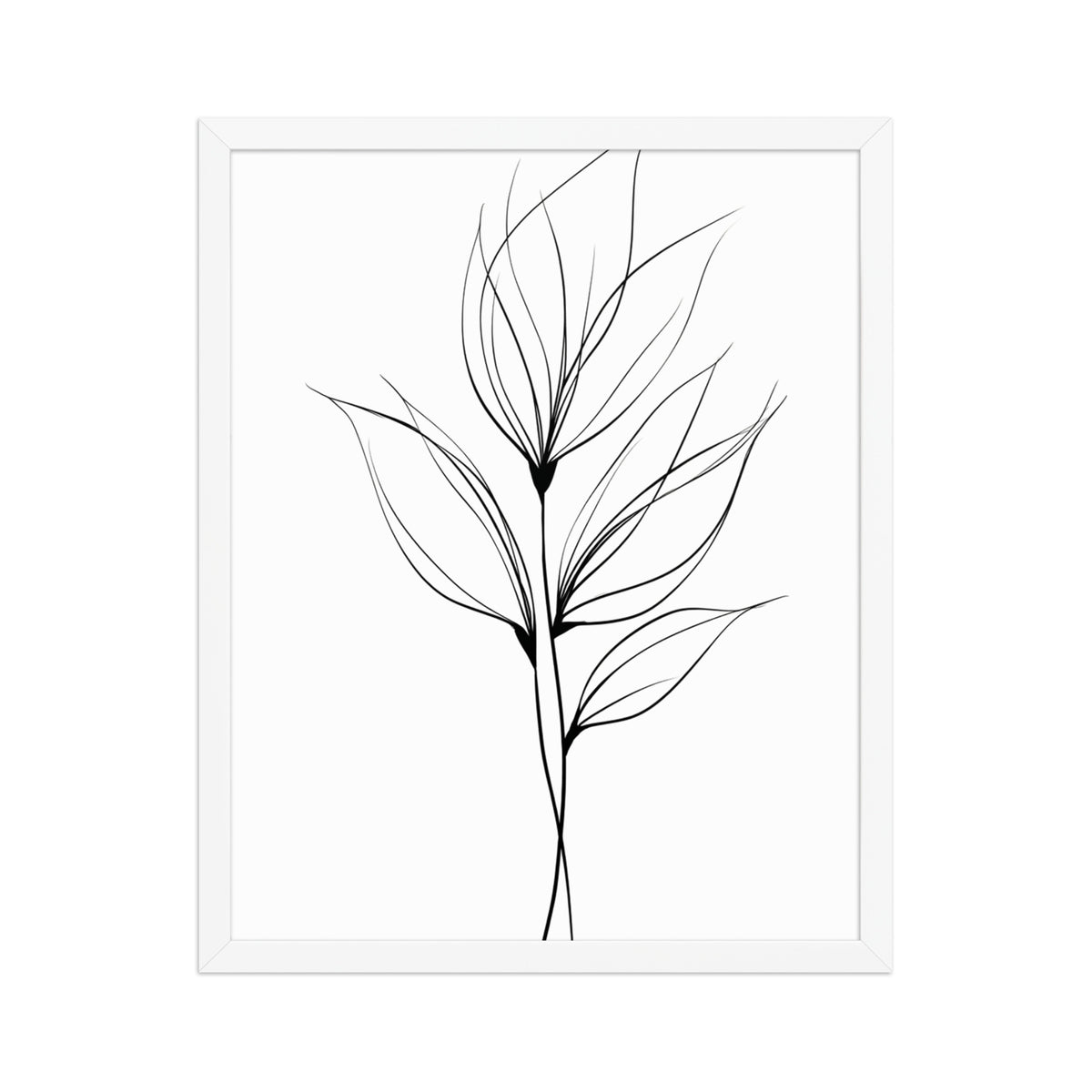 Line Art Leaf