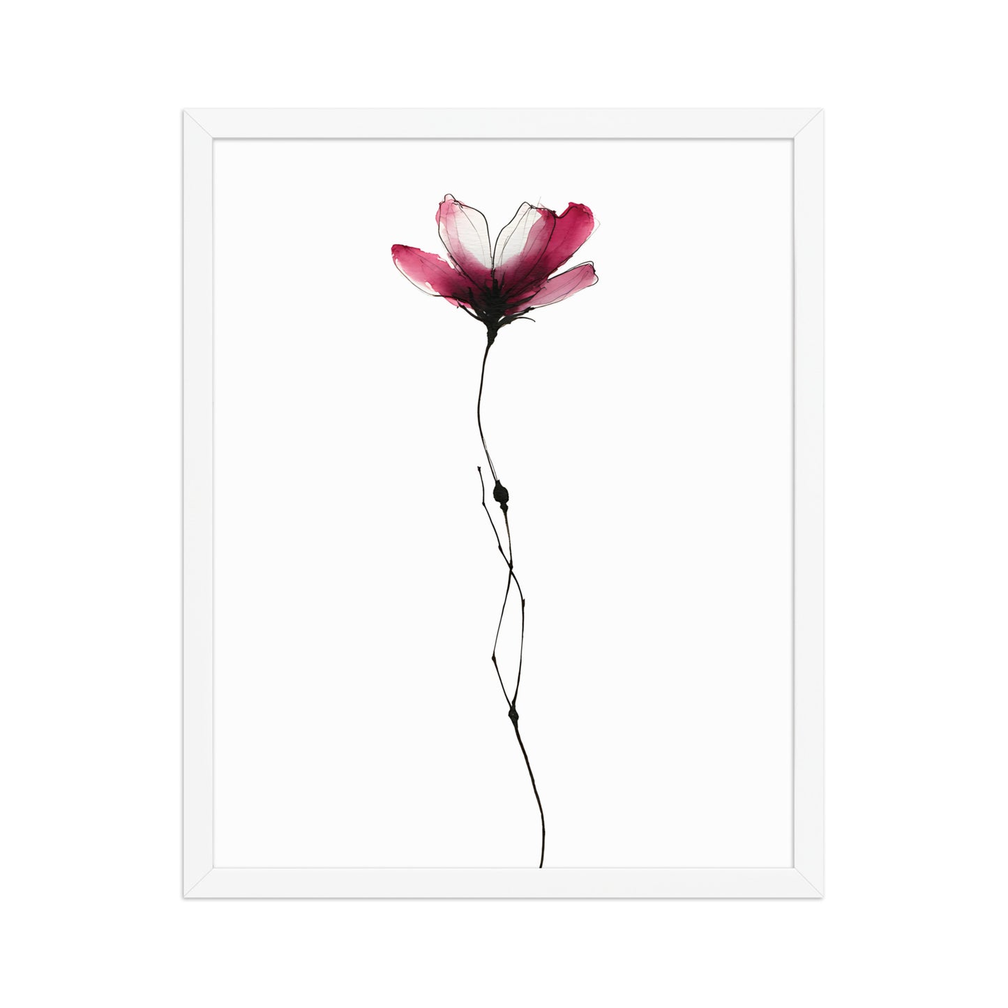Pink petals canvas