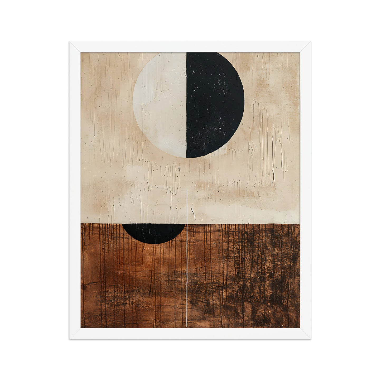 Natural tones canvas