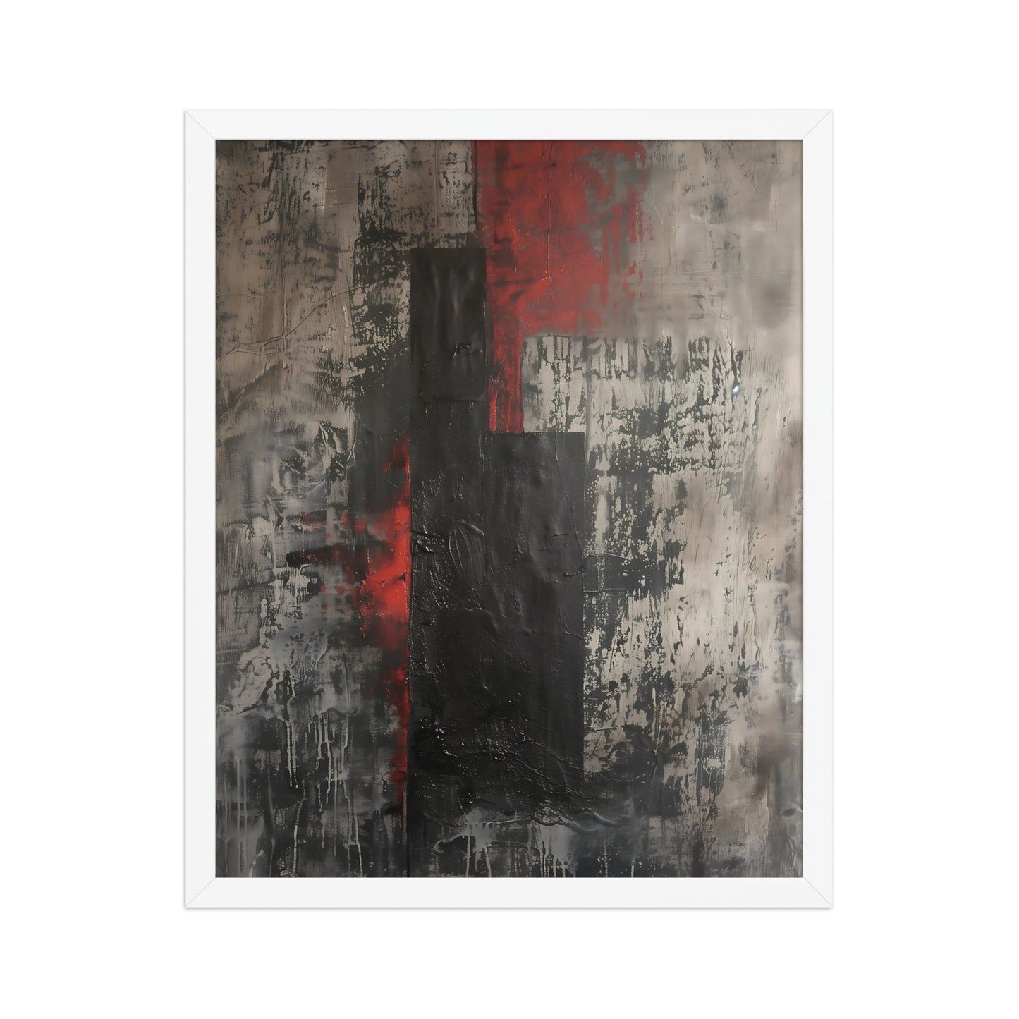 Japandi colour pop canvas
