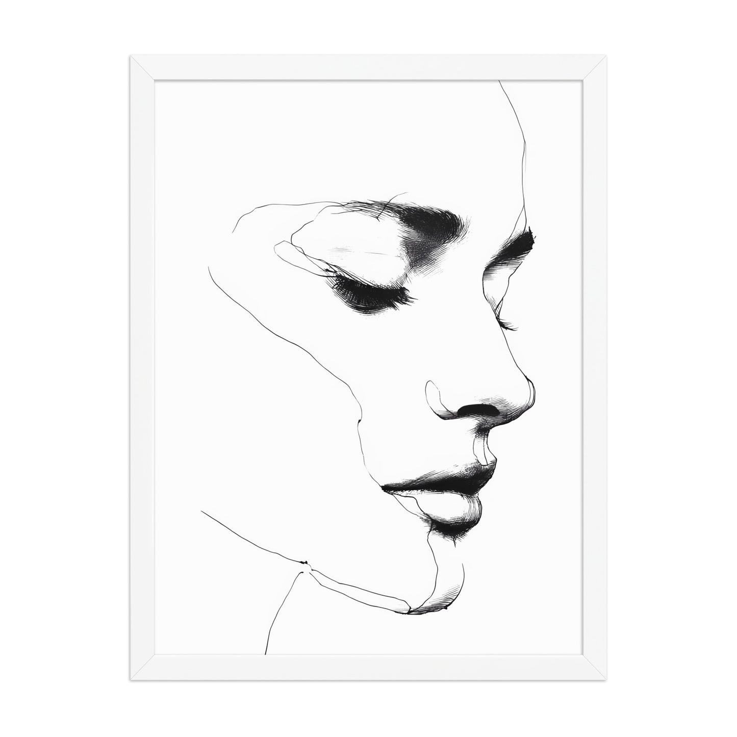Soft lines canvas