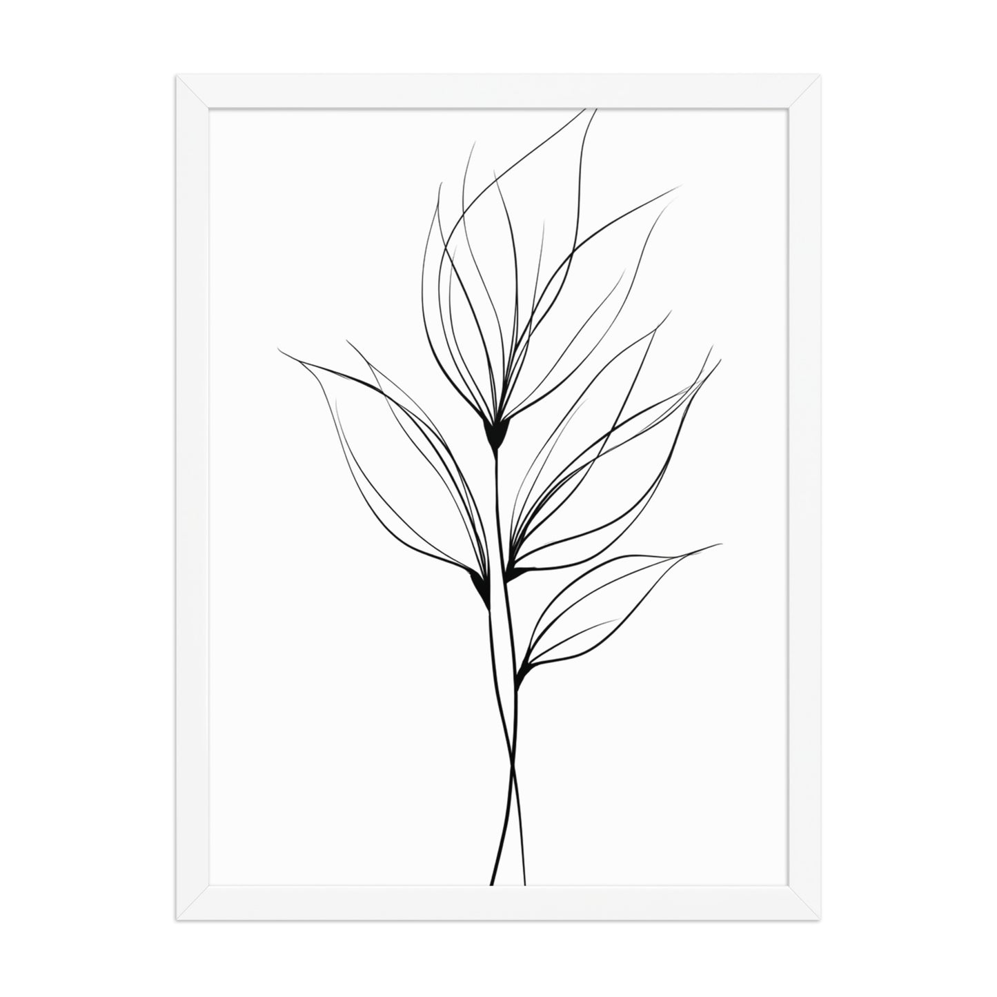 Line Art Leaf