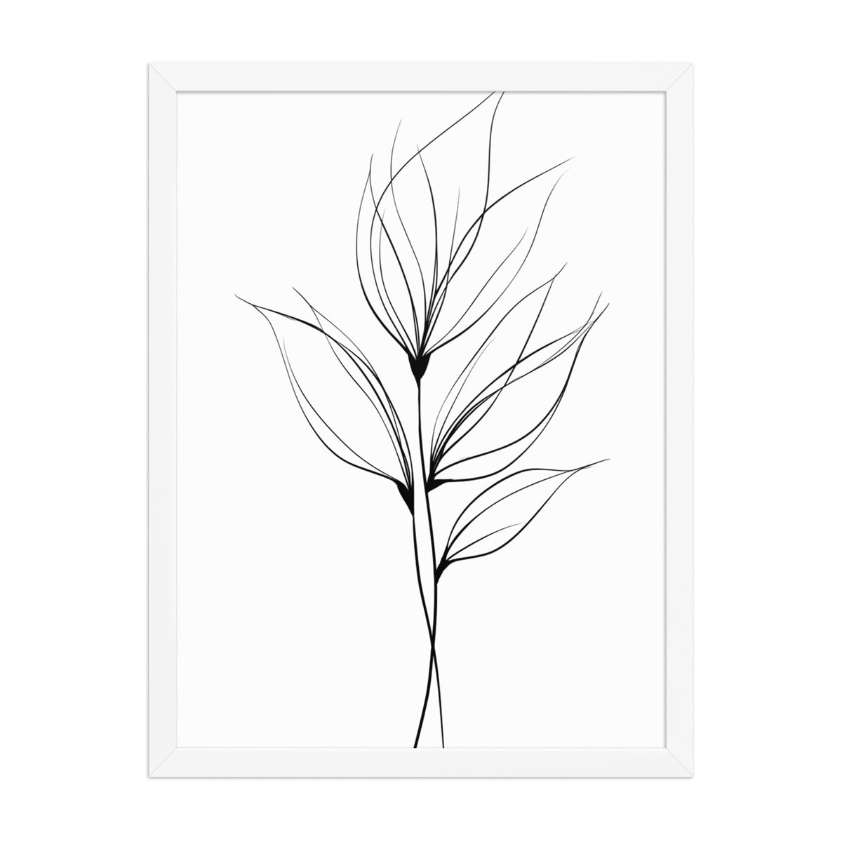 Line Art Leaf