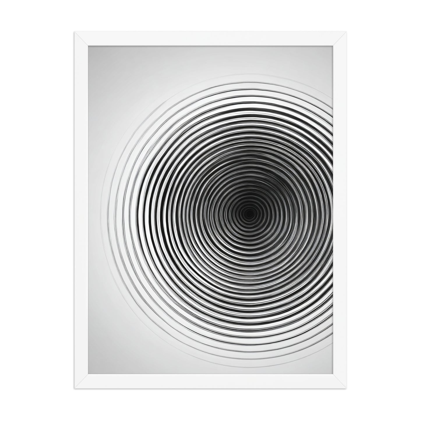 Concentric zen canvas