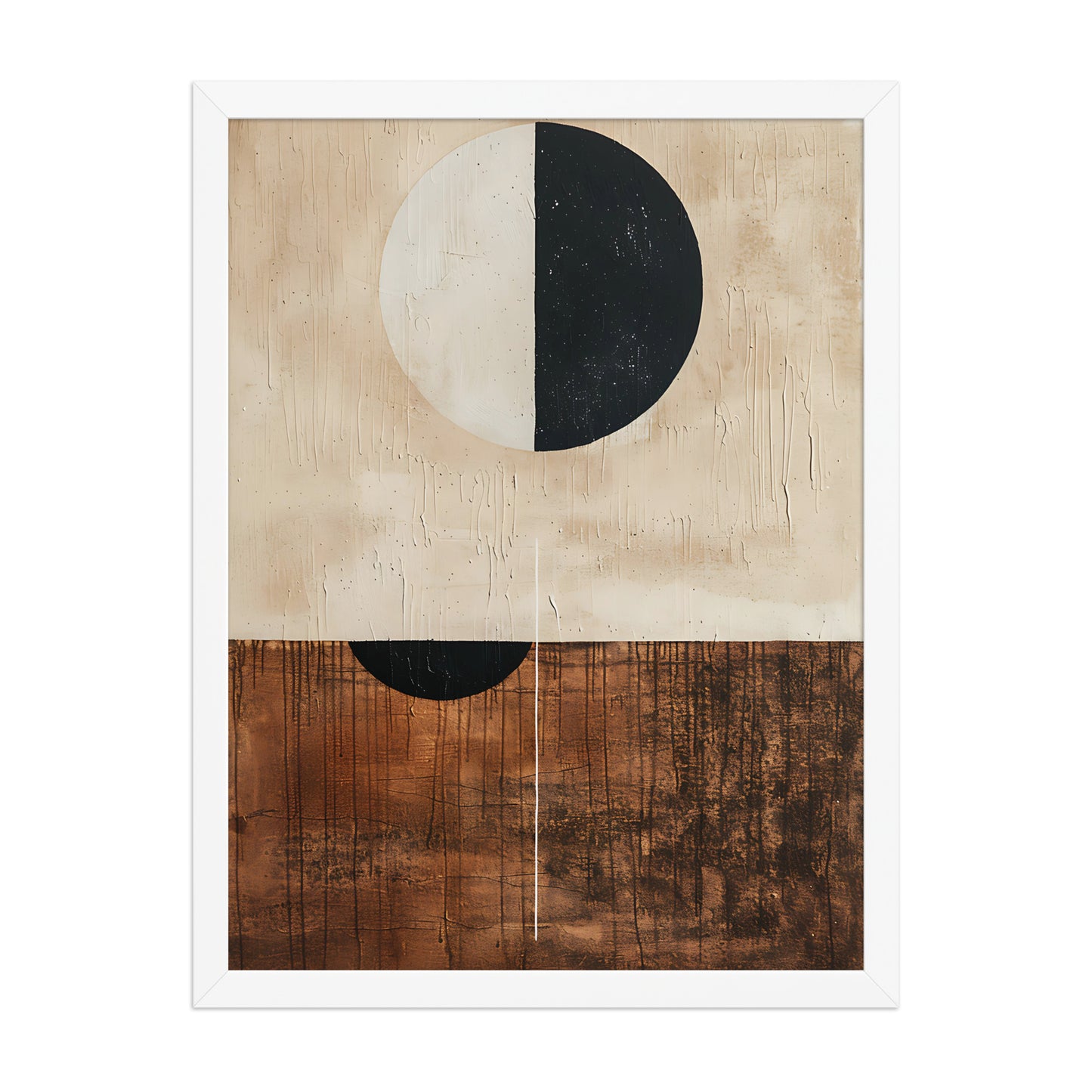 Natural tones canvas